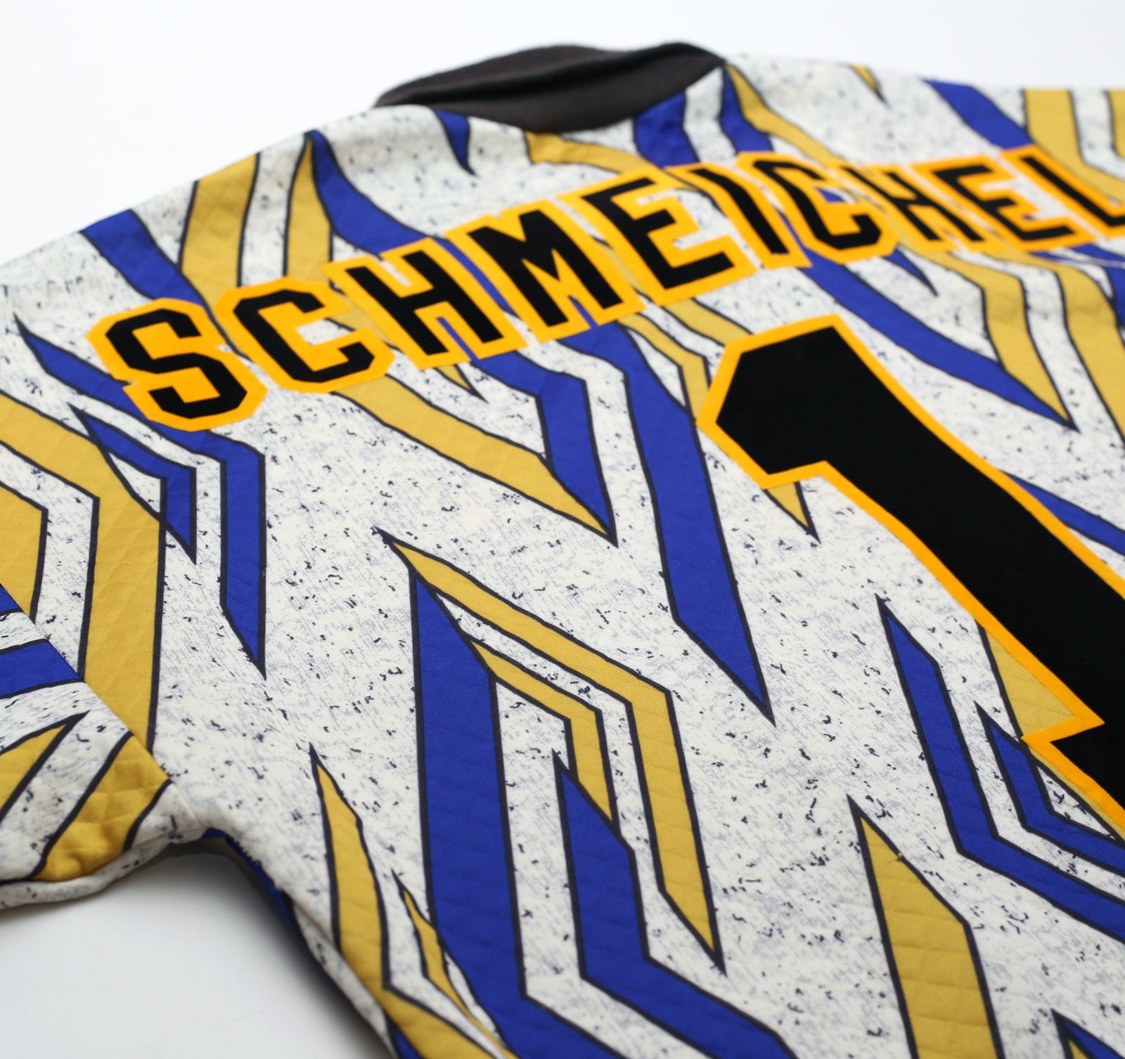 1993/95 SCHMEICHEL #1 Manchester United Vintage Umbro Away GK Football Shirt (L)