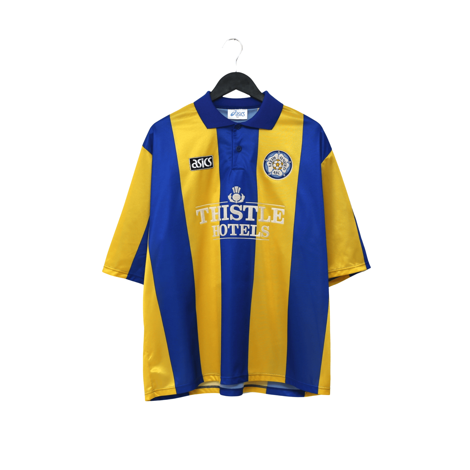 1993/95 Speed #11 Leeds United Vintage ASICS Away Football Shirt (XXL)