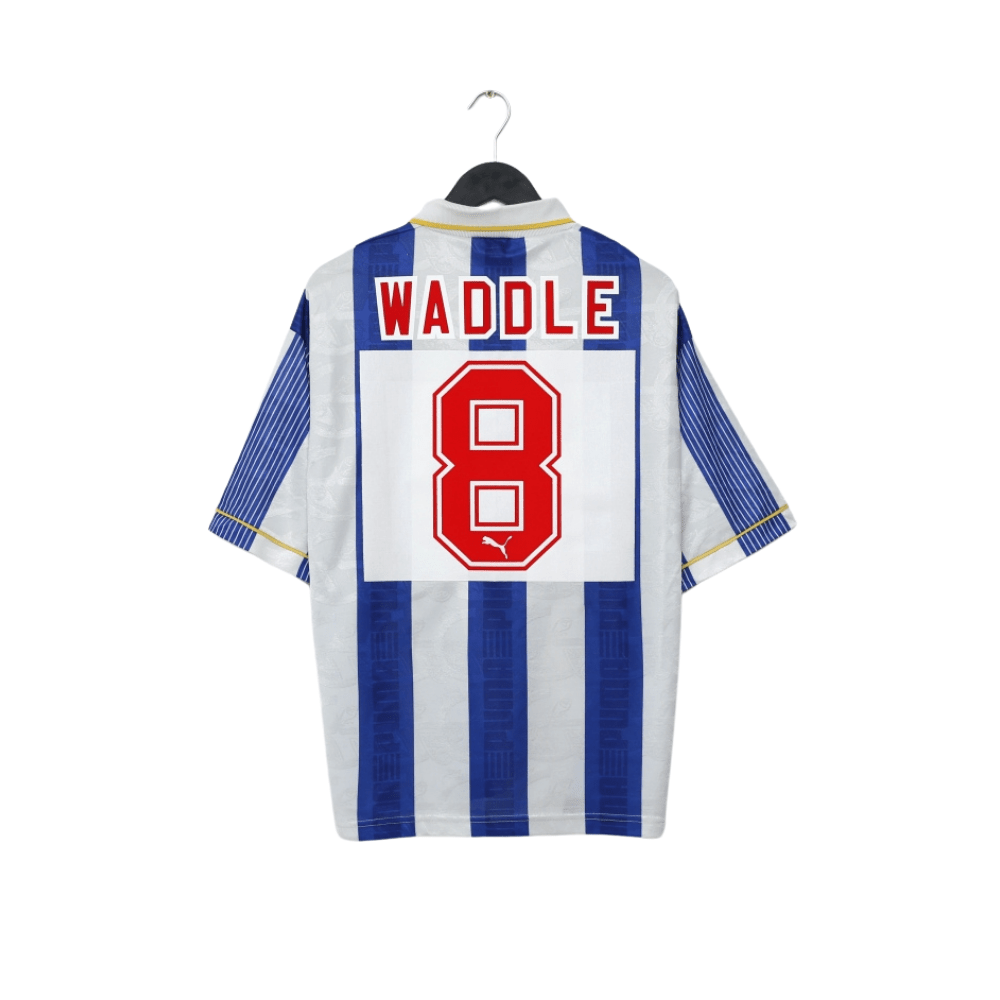 1993/95 WADDLE Sheffield Wednesday Vintage Puma Home Football Shirt (L)