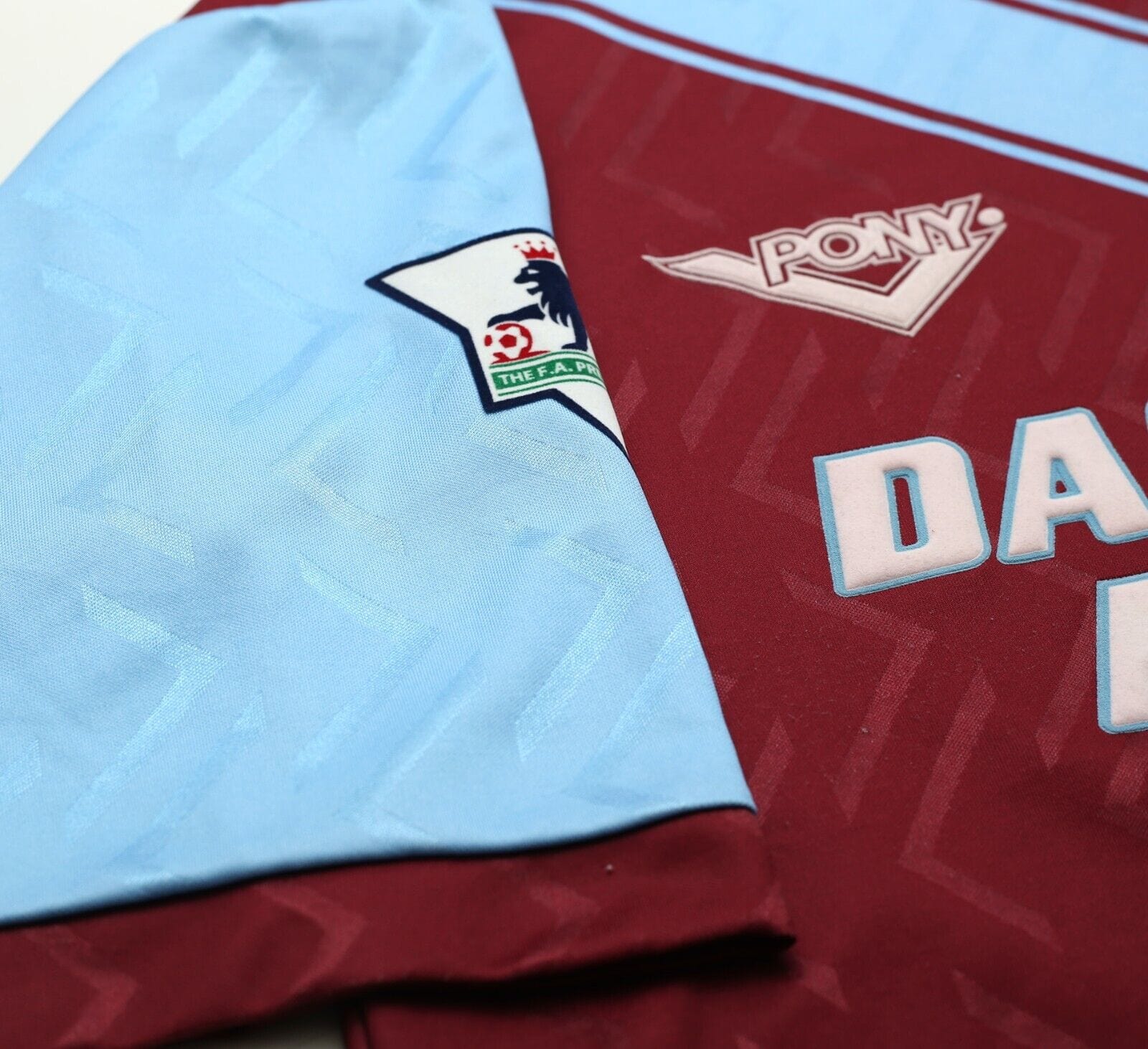 1993/95 WEST HAM UNITED Vintage PONY Football Shirt Jersey (M) 38/40
