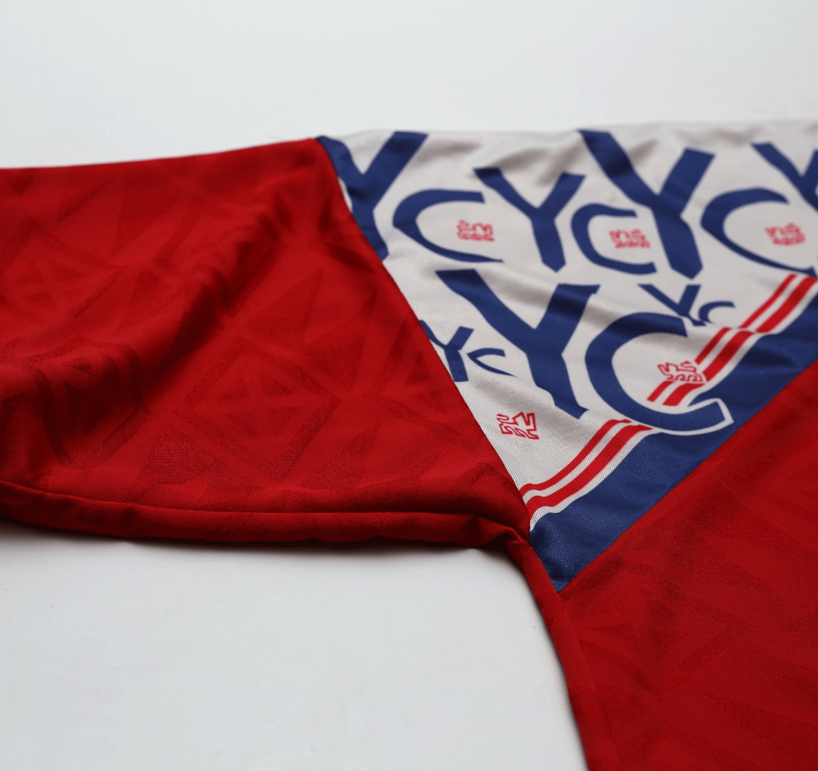 1993/95 YORK CITY Vintage Cavendish Sports Home Football Shirt Jersey (L)