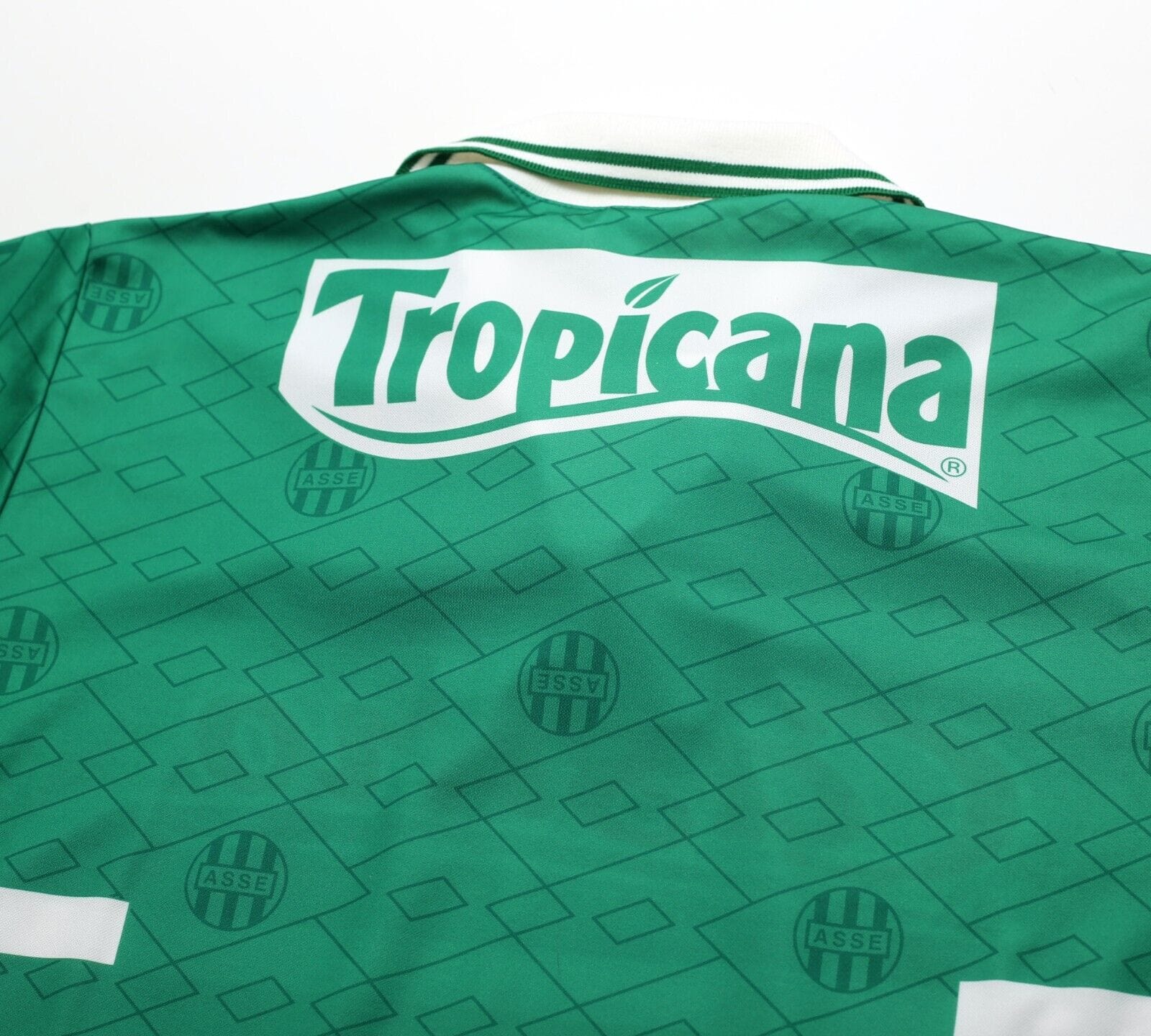 1994/95 AS SAINT-ETIENNE Vintage Lotto Long Sleeve Football Shirt Jersey (L)
