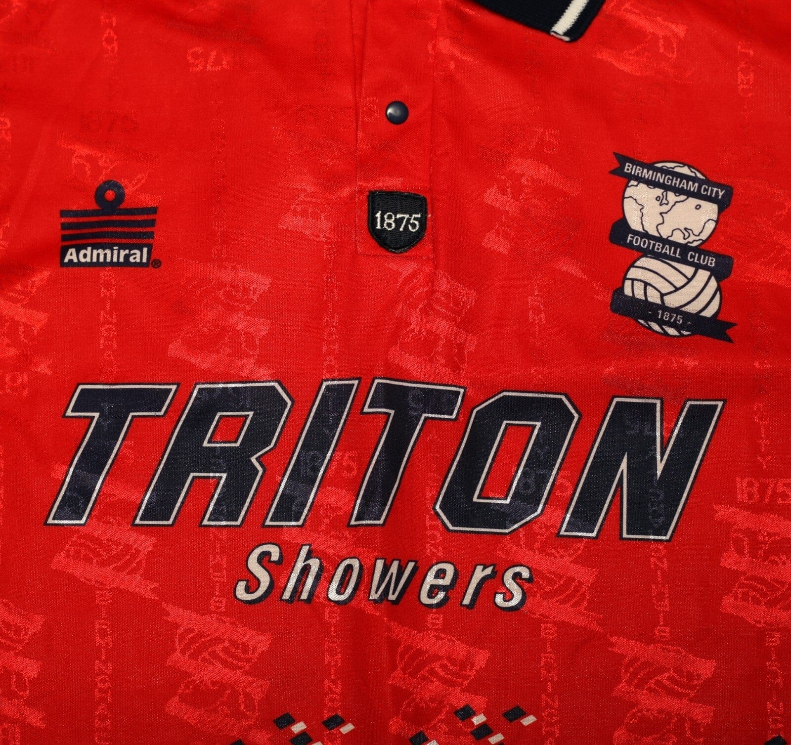 1994/95 BIRMINGHAM CITY Vintage Admiral Away Football Shirt (L)