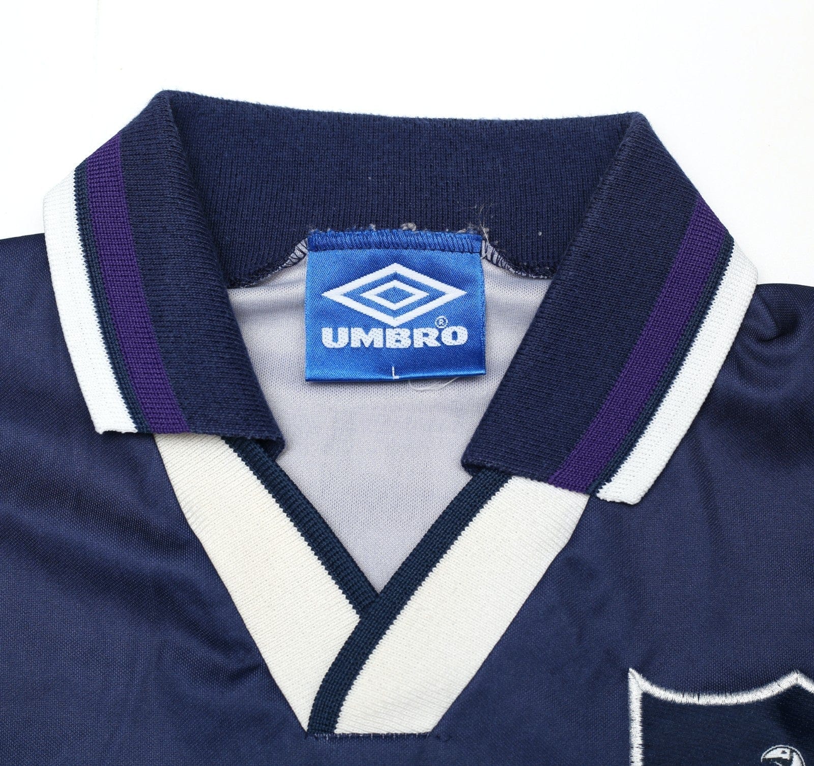 1994/95 KLINSMANN #18 Tottenham Hotspur Vintage Umbro Away Football Shirt (L)