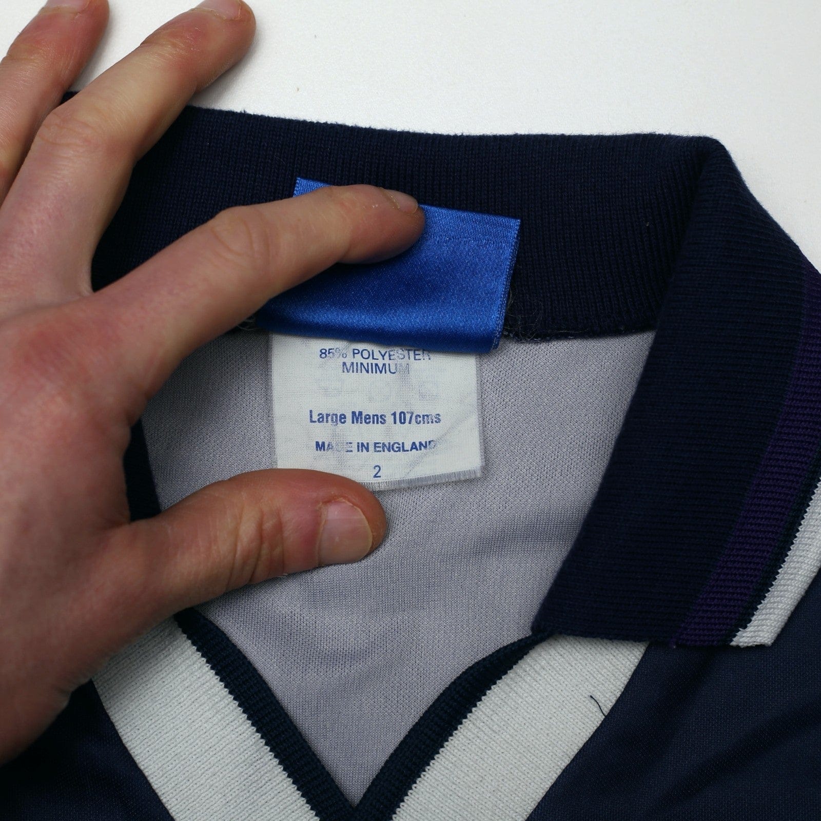 1994/95 Klinsmann #18 Tottenham Hotspur Vintage Umbro Away Football Shirt (L)