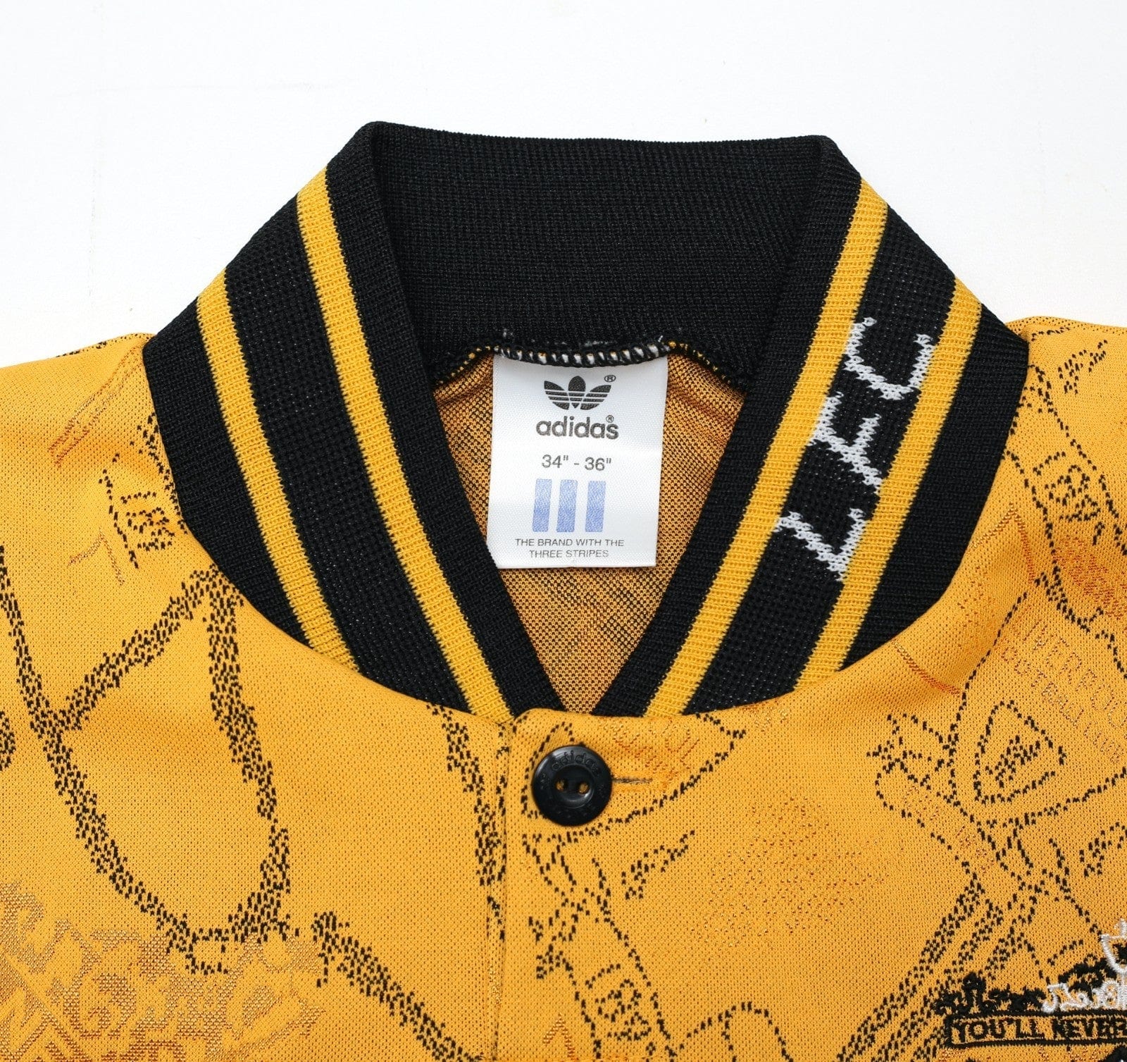 1994/96 BARNES #10 Liverpool Vintage adidas Third Football Shirt (S)