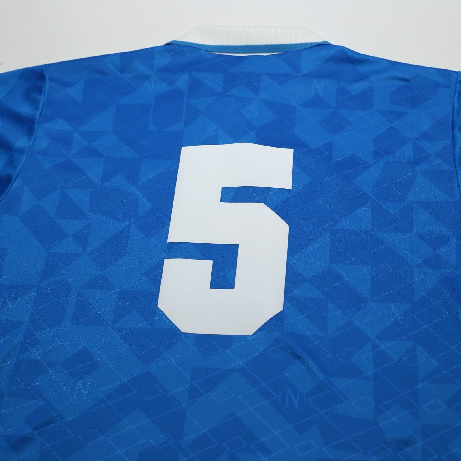 1994/96 Cannavaro #5 Napoli Vintage Lotto Home Football Shirt (L)