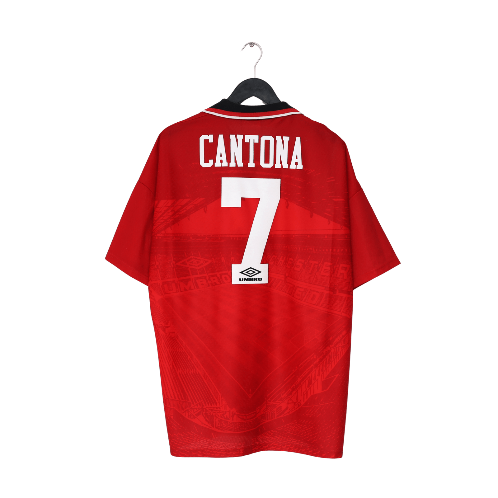 1994/96 CANTONA #7 Manchester United Vintage Umbro Football Shirt (XL/XXL)