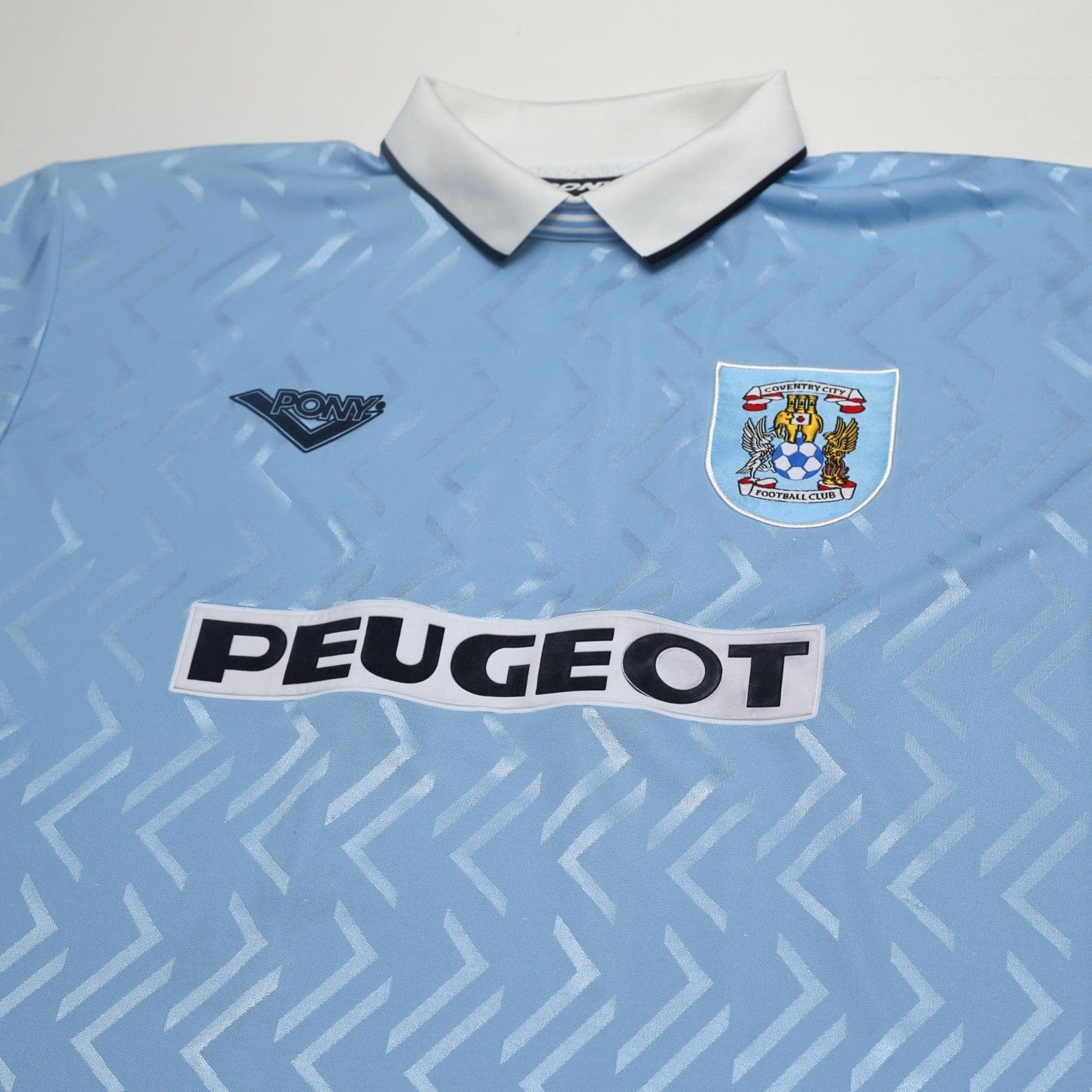 1994/96 Dublin #10 Coventry City Retro PONY Reissue Football Shirt (XL)