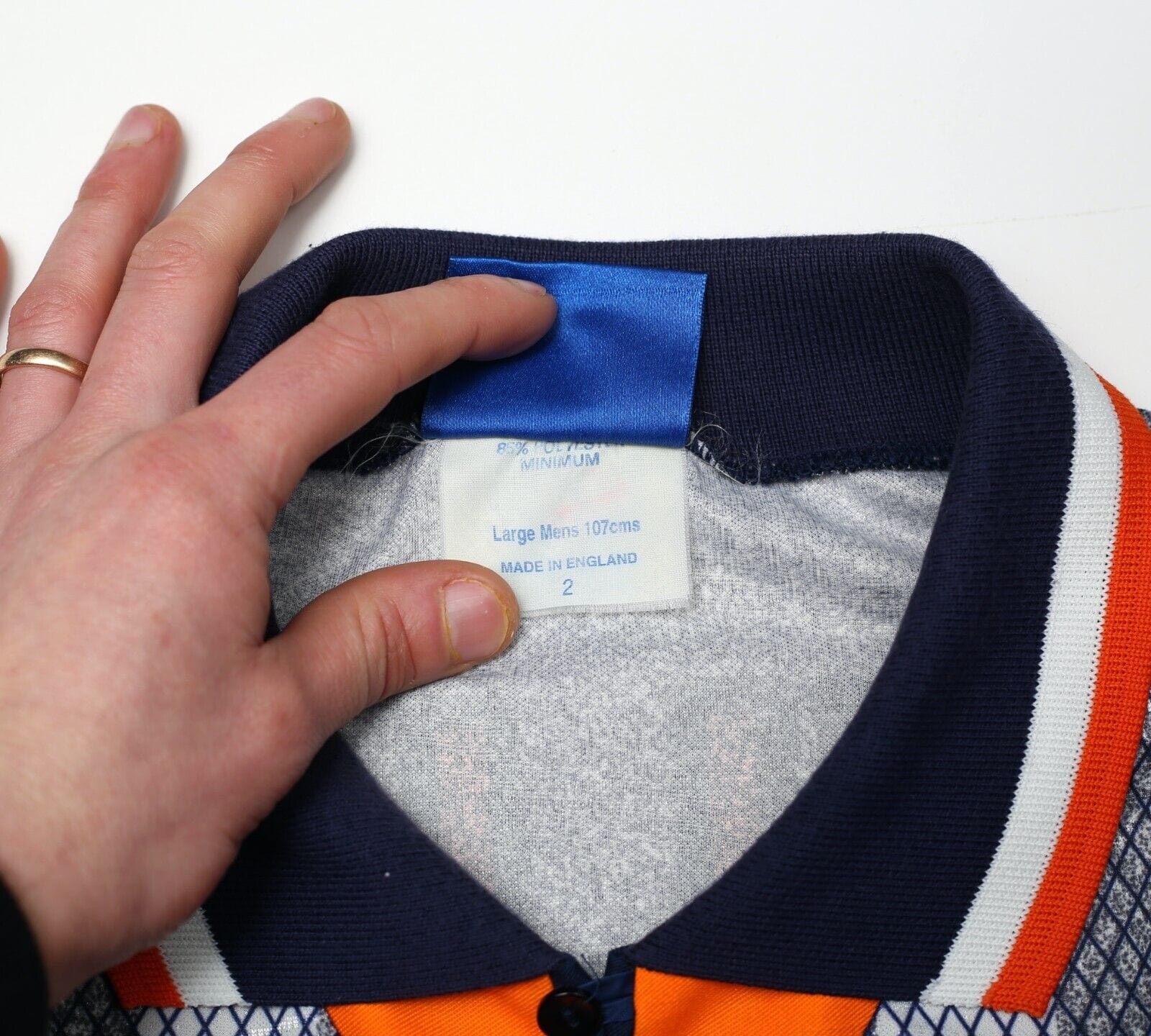 1994/96 GULLIT #4 Chelsea Vintage Umbro Away Football Shirt Jersey (L)