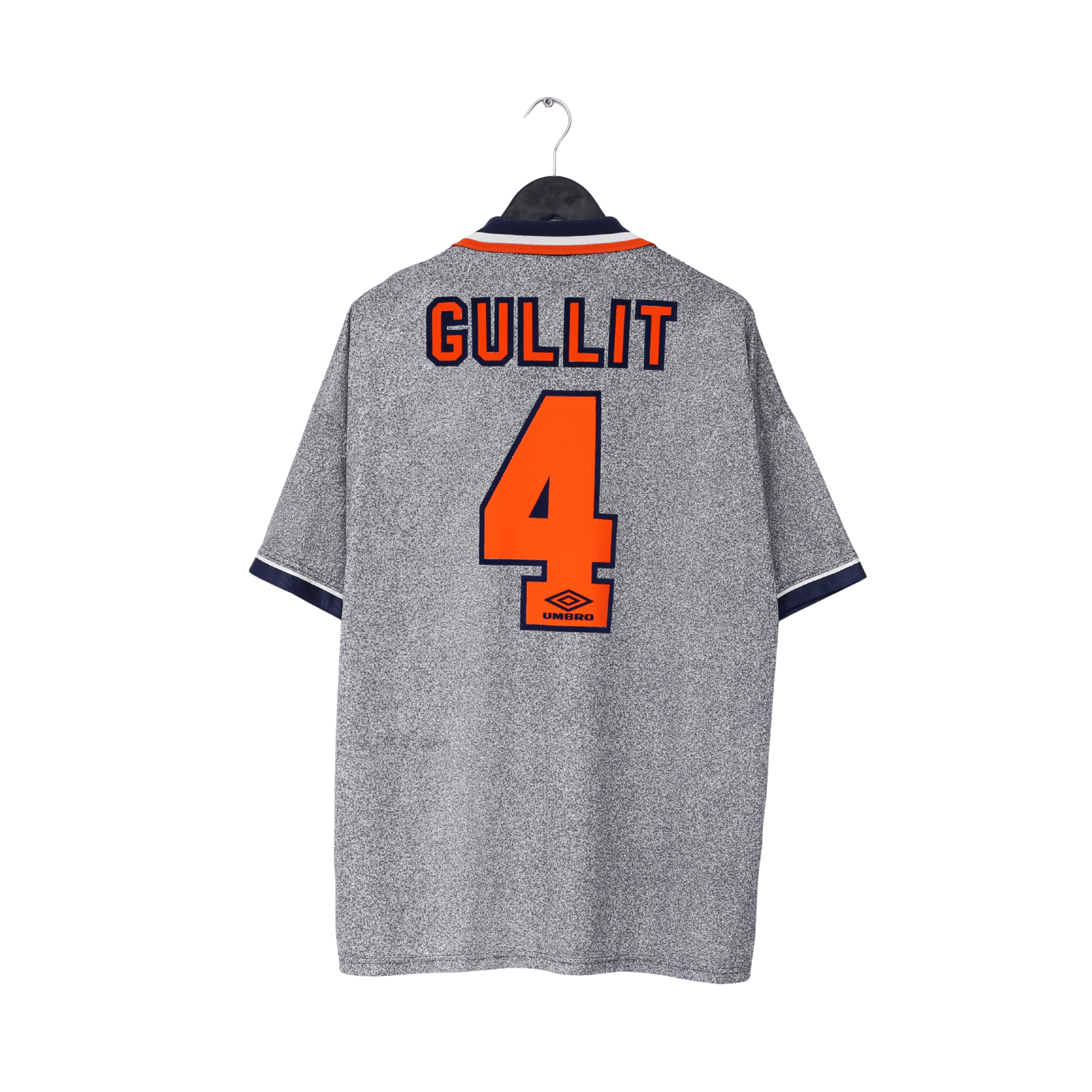 1994/96 GULLIT #4 Chelsea Vintage Umbro Away Football Shirt Jersey (XL)