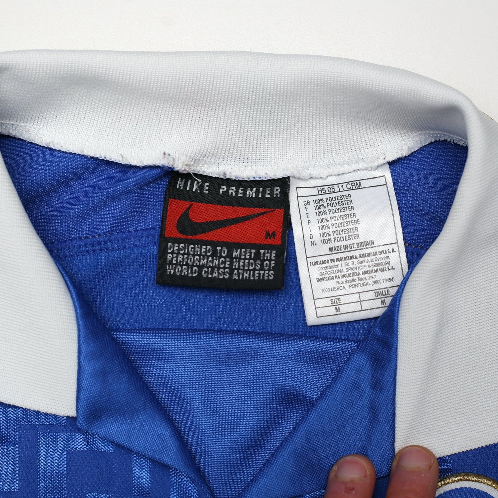 1994/96 Italy Vintage Nike Home Football Shirt (M) EURO 96 Qualifiers