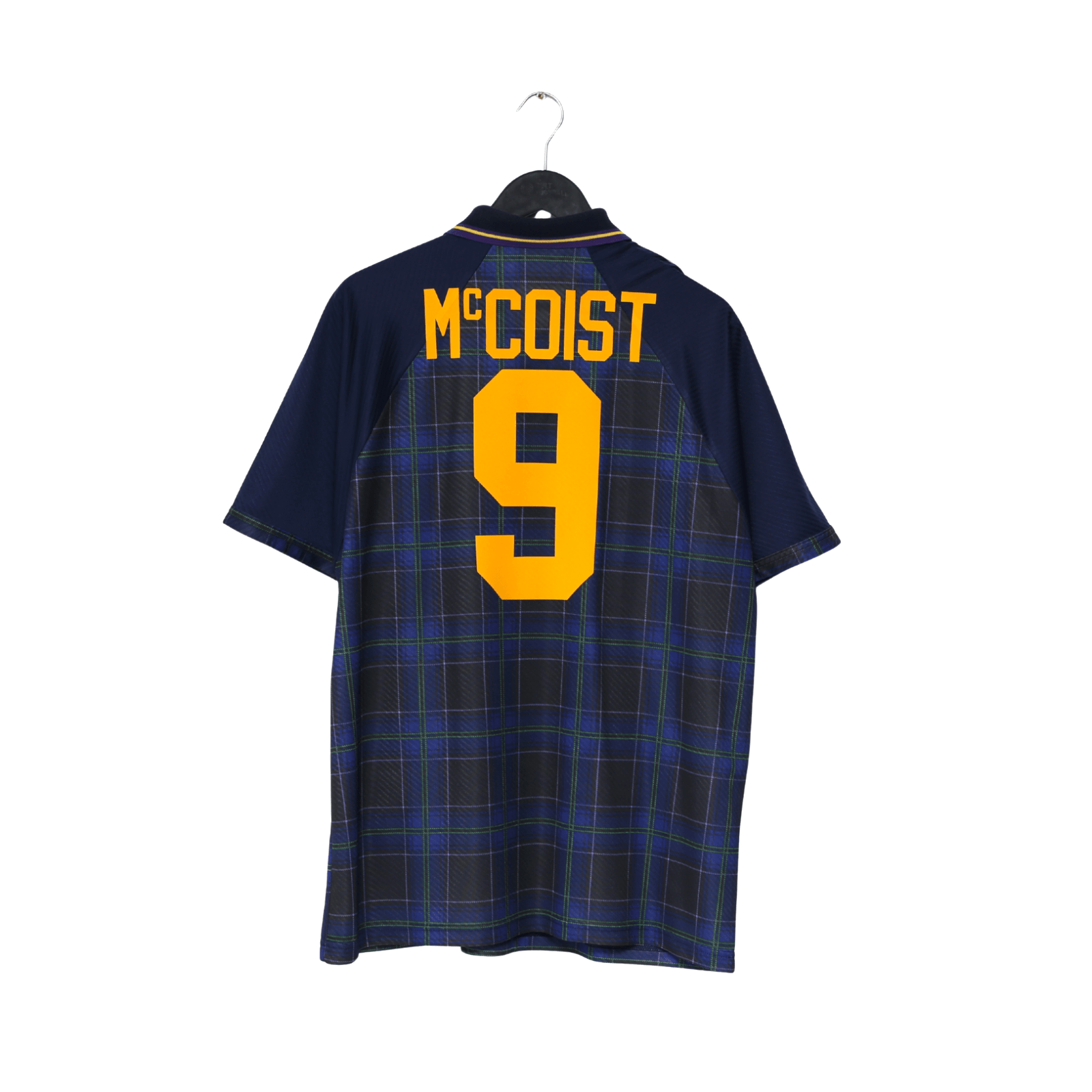 1994/96 McCOIST #9 Scotland Vintage Umbro Home Football Shirt (L/XL) Euro 96