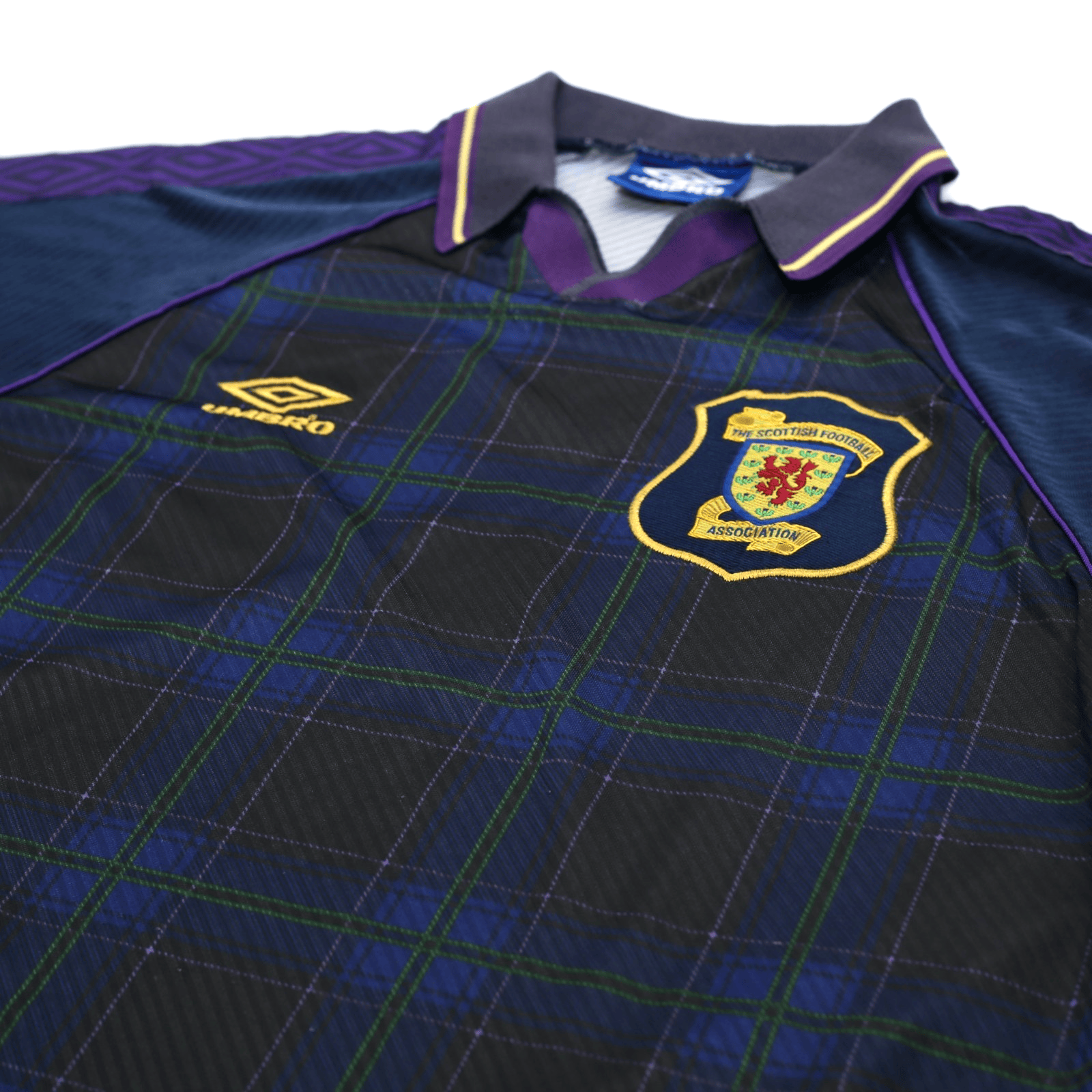 1994/96 Scotland Vintage Umbro Home Football Shirt (L) Euro 96