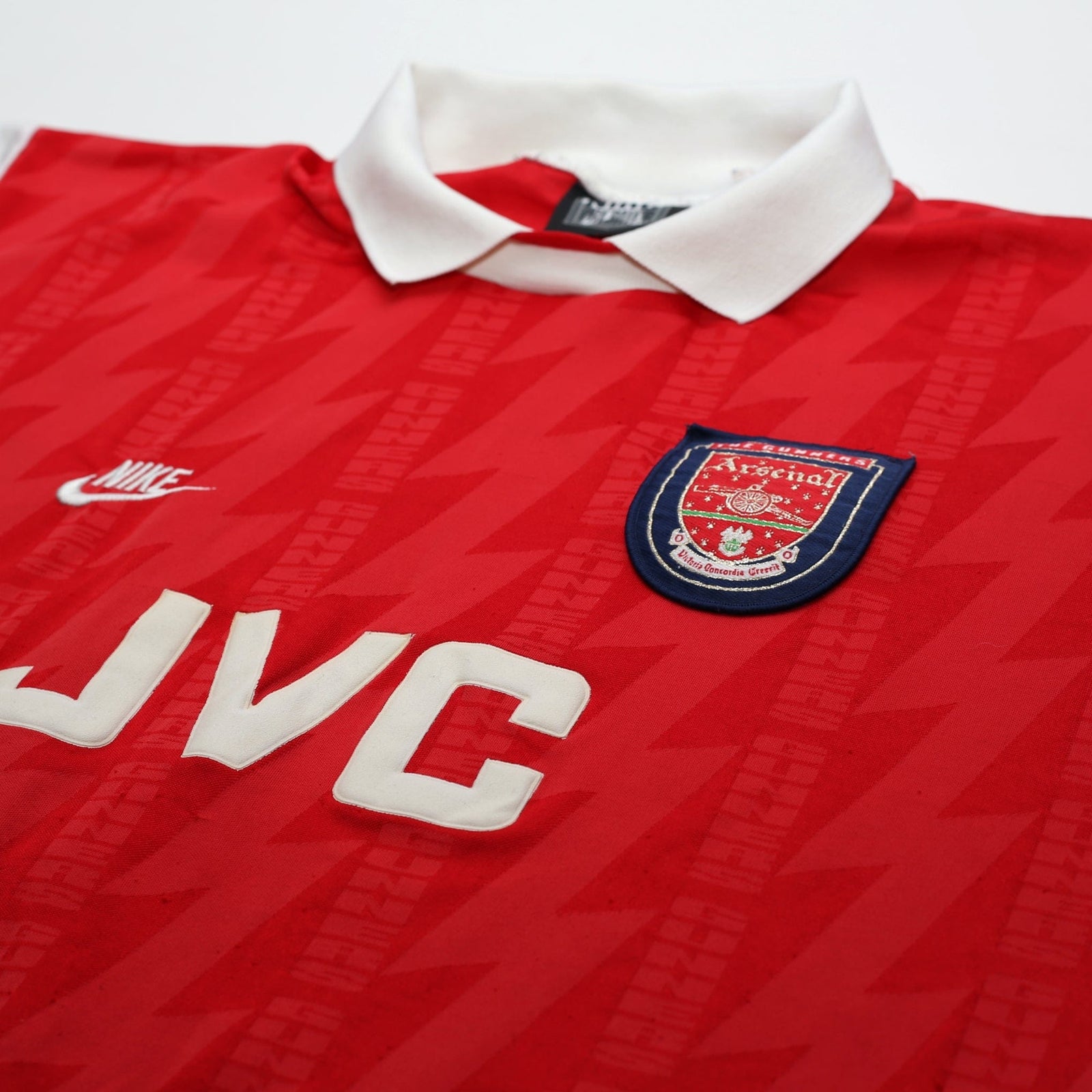 1994/96 Wright #8 Arsenal Vintage Nike Home Football Shirt (XL)