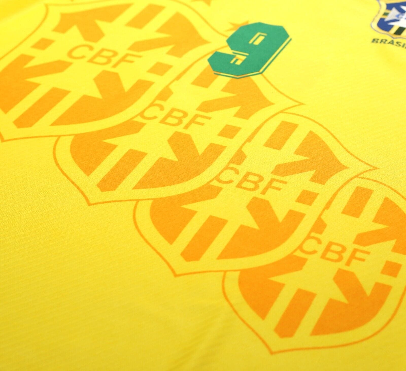 1994/97 RONALDO #9 Brazil Vintage Umbro Home Football Shirt Jersey (L) Umbro Cup