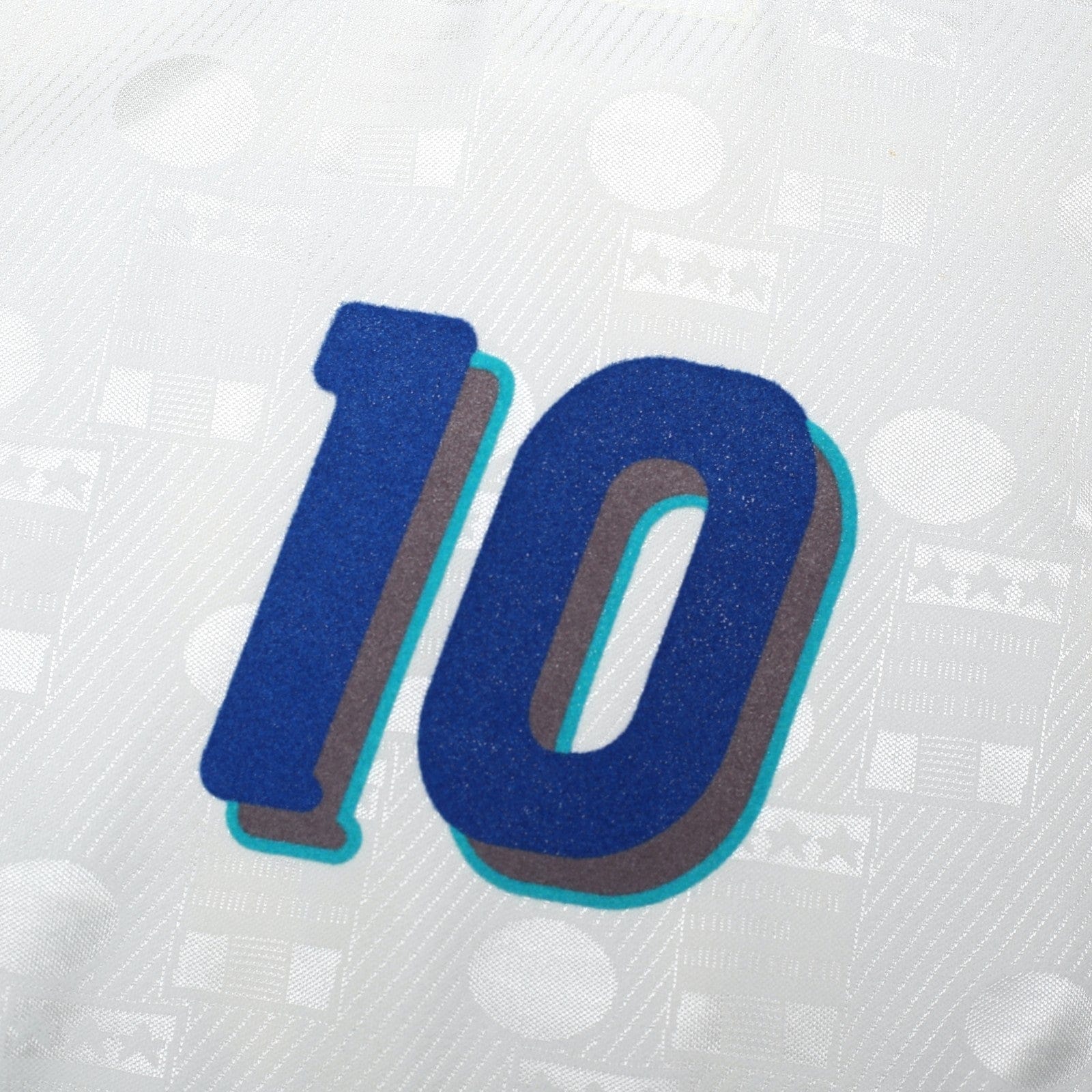 1994 Baggio #10 Italy Vintage Diadora Away Football Shirt (XXL) USA 94