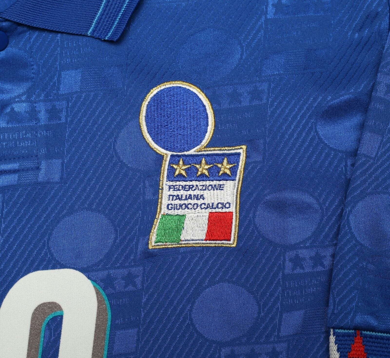 1994 BAGGIO #10 Italy Vintage Diadora Home Football Shirt Jersey (M) Jaspo