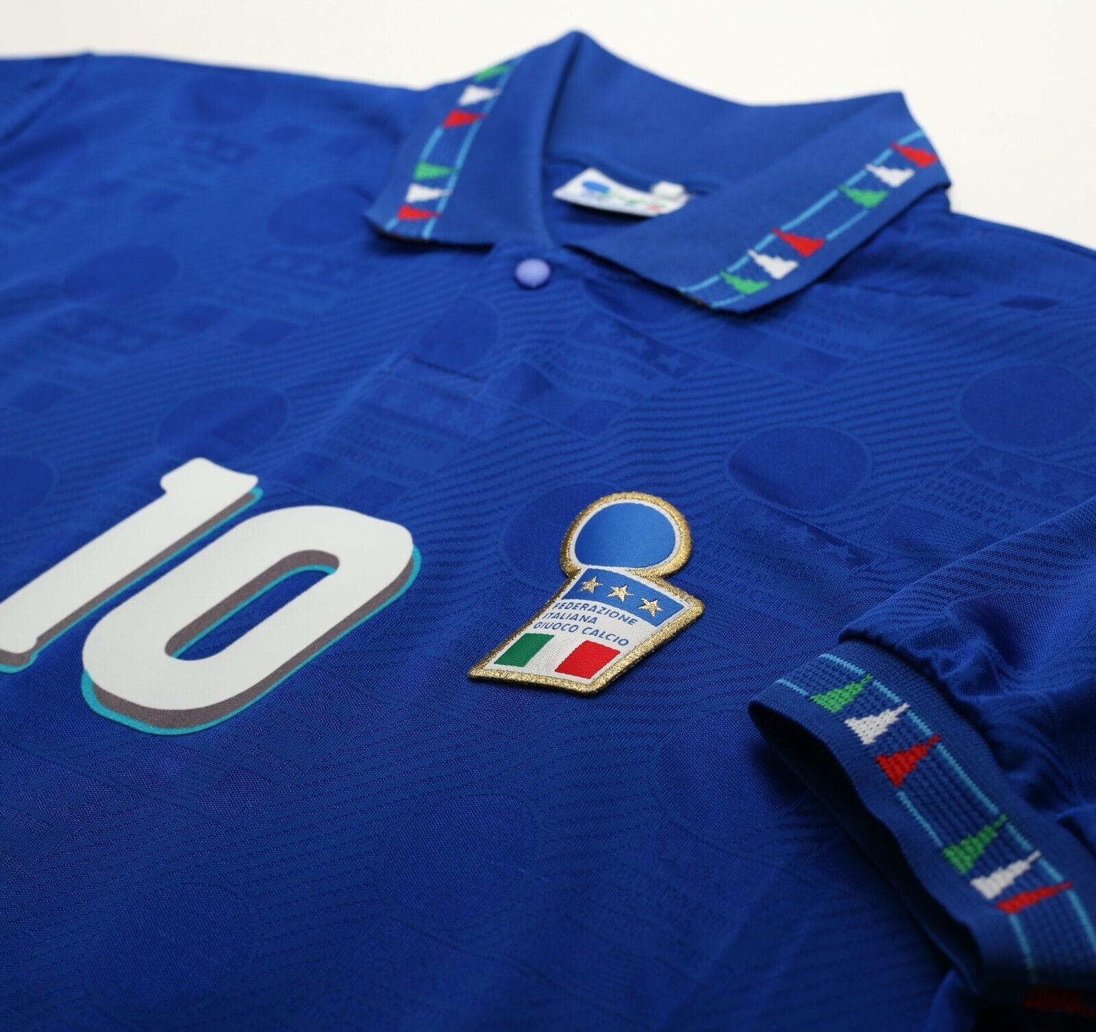 1994 BAGGIO #10 Italy Vintage Diadora Home Football Shirt (L/XL) USA 94