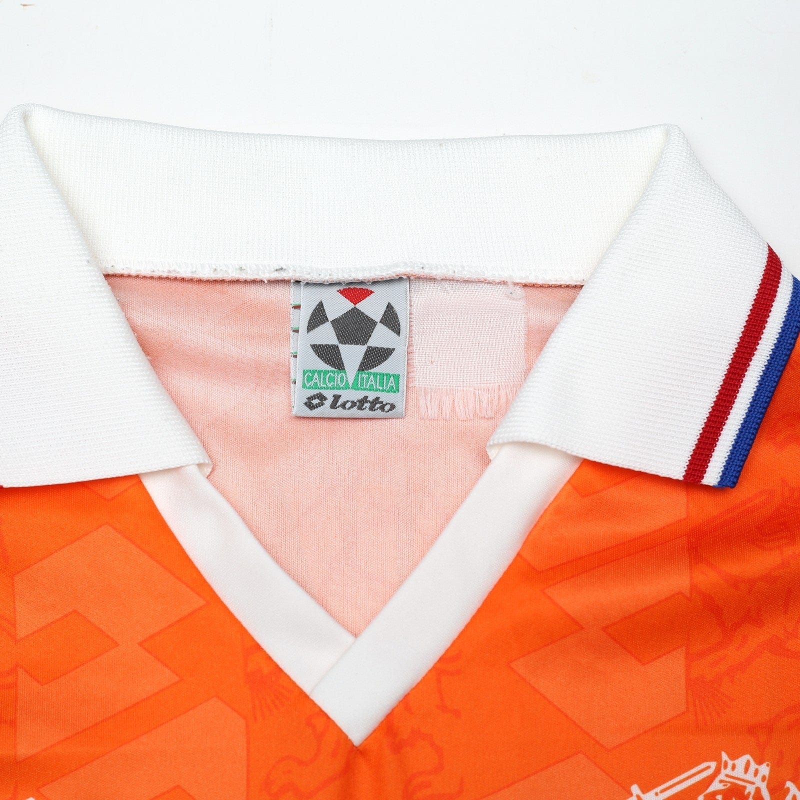 1994 Bergkamp #10 Holland Vintage Lotto Home Football Shirt (M) Netherlands