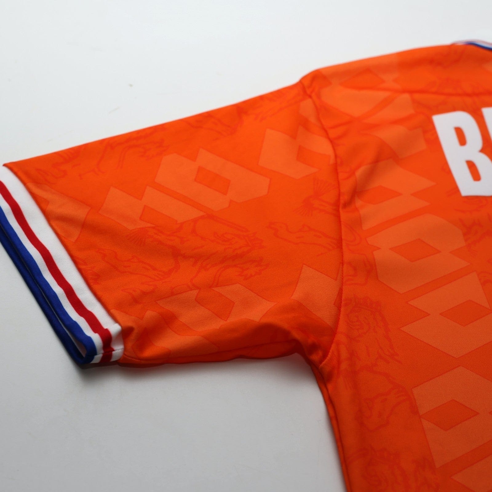 1994 Bergkamp #10 Holland Vintage Lotto Home Football Shirt (M) Netherlands