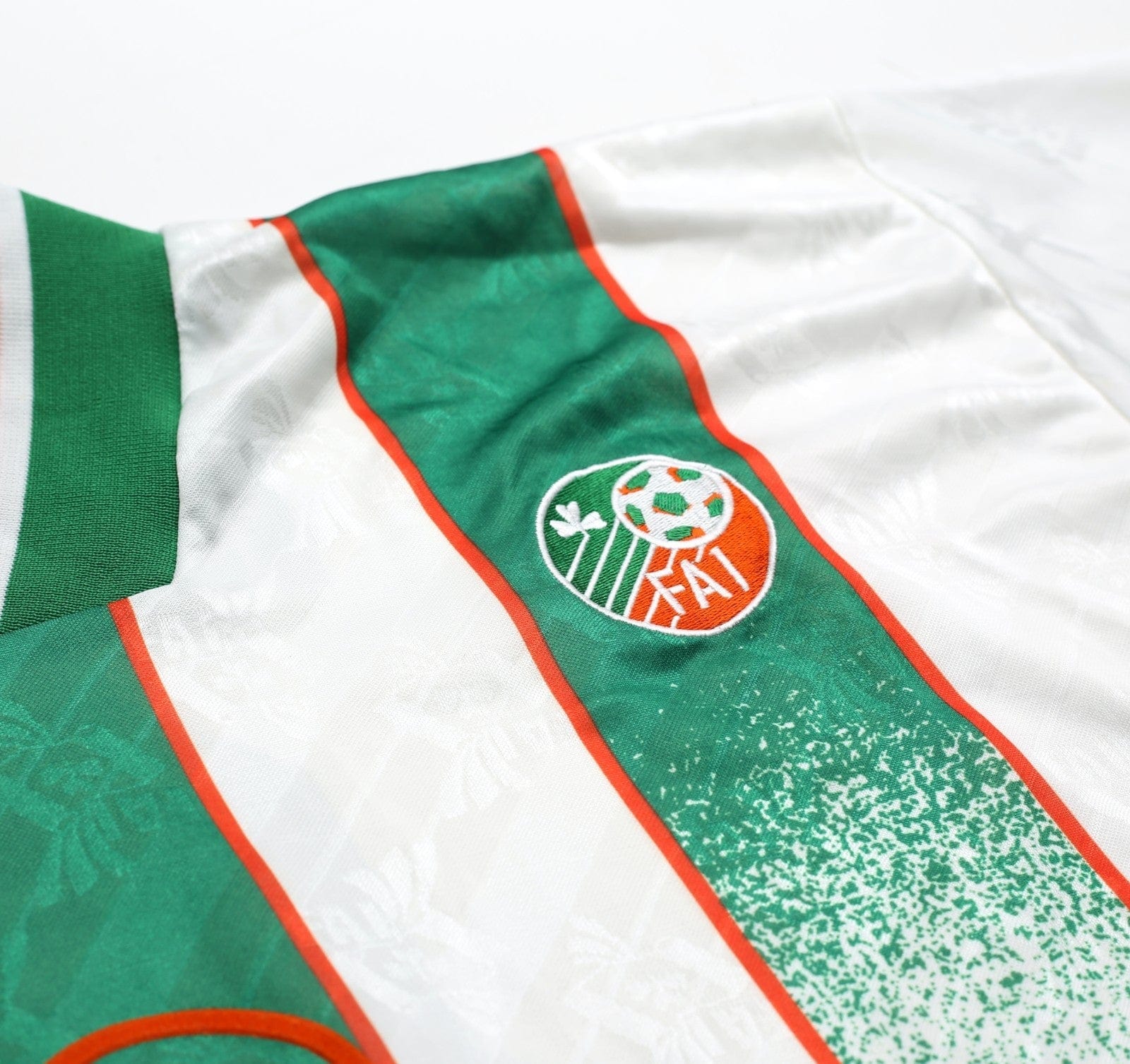 1994 KEANE #6 Ireland Vintage adidas Away Football Shirt 40/42 (L)