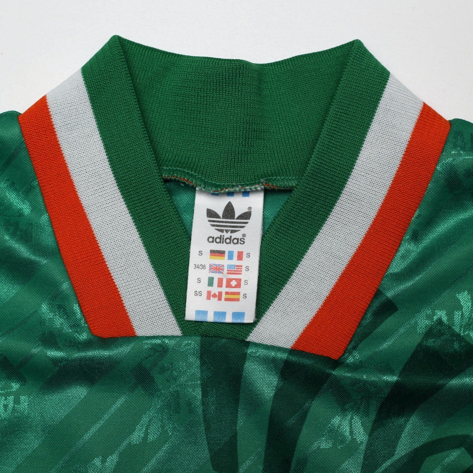 1994 Keane #6 Ireland Vintage adidas Home Football Shirt 34/36 (S/M)
