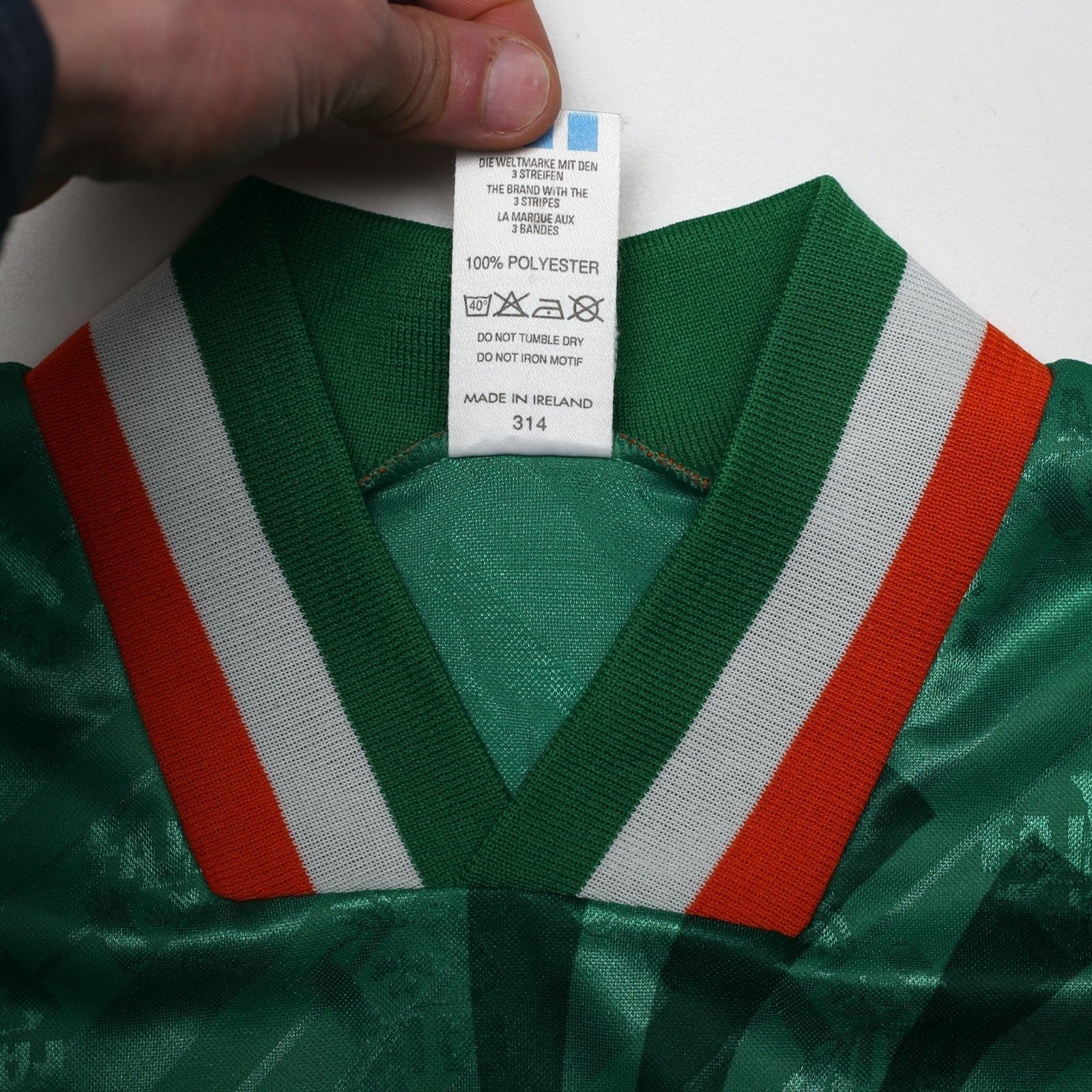 1994 Keane #6 Ireland Vintage adidas Home Football Shirt 34/36 (S/M)