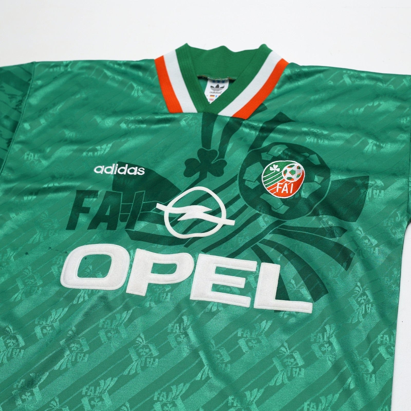 1994 Keane #6 Ireland Vintage adidas Home Football Shirt 34/36 (S/M)