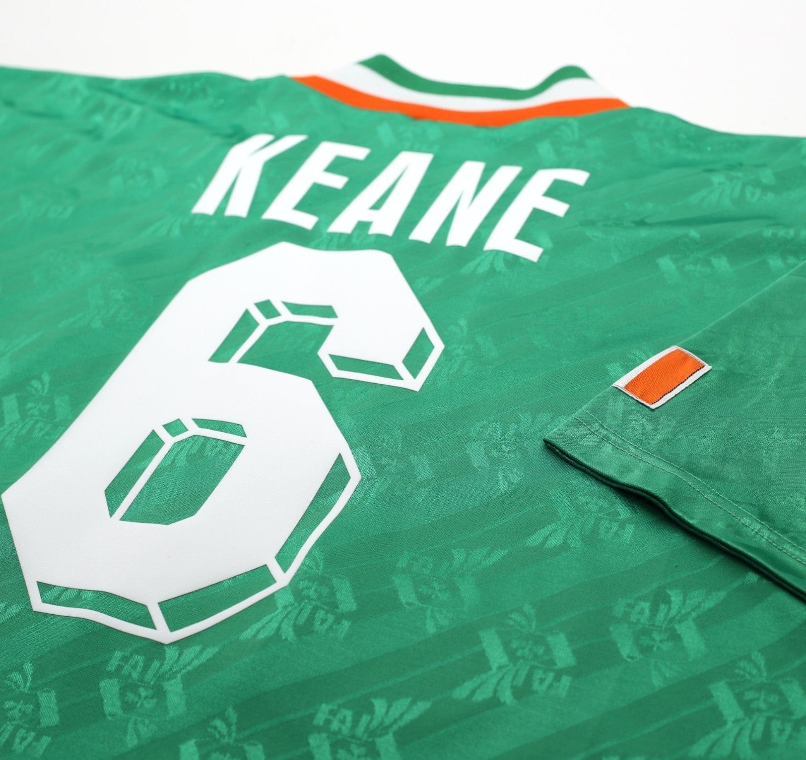 1994 KEANE #6 Ireland Vintage adidas Home Football Shirt 44/46 (XL)