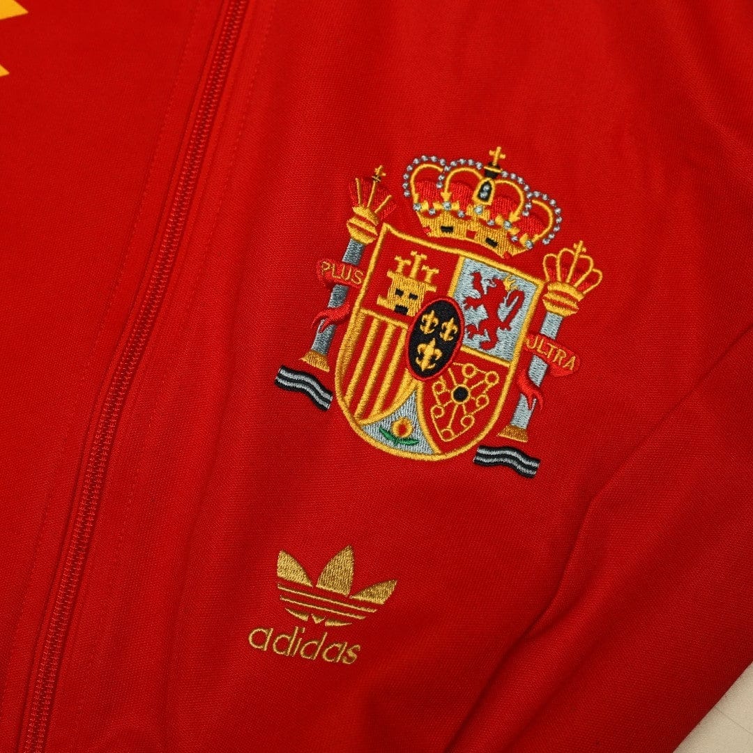 1994 Spain Retro adidas Originals Football Track Top Firebird Jacket (M)