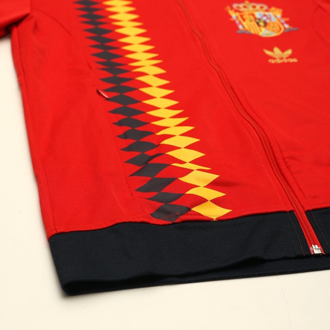 1994 Spain Retro adidas Originals Football Track Top Firebird Jacket (M)