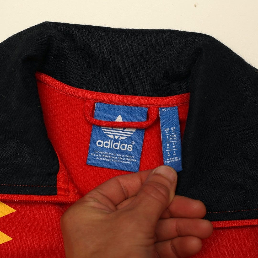 1994 Spain Retro adidas Originals Football Track Top Firebird Jacket (M)