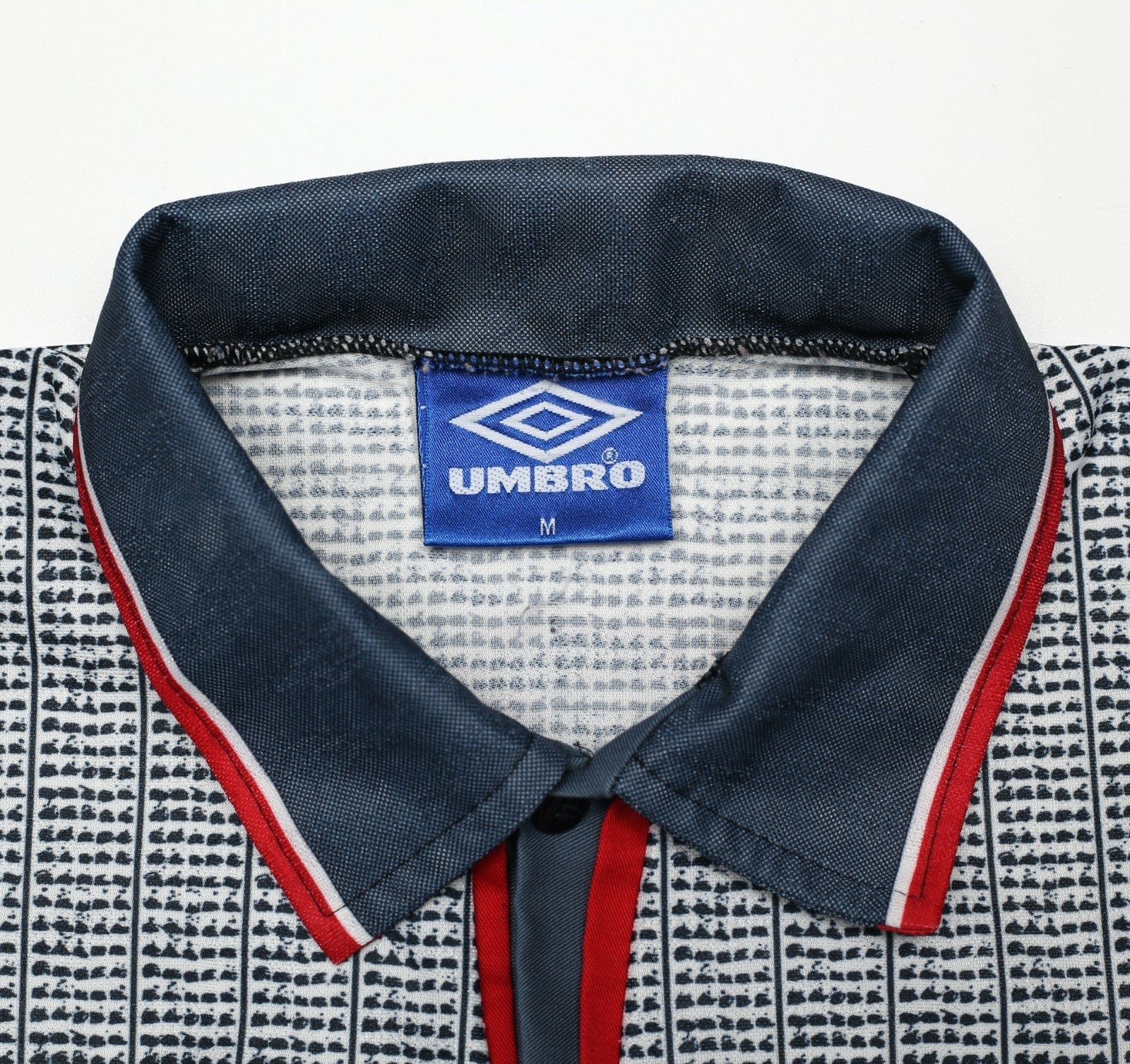 1995/96 CANTONA #7 Manchester United Vintage Umbro Away Football Shirt (M)