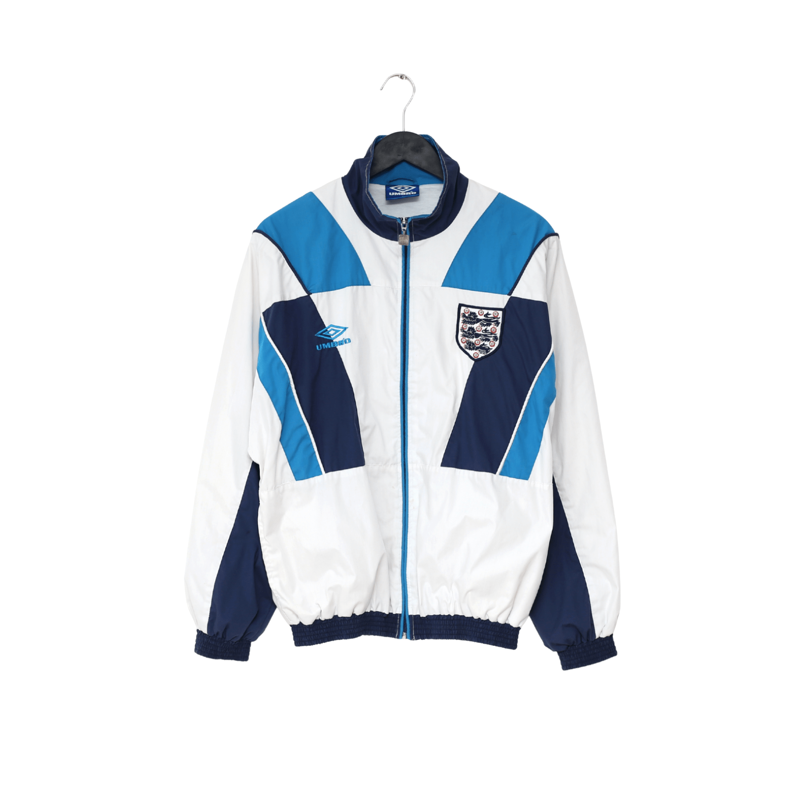 1995/96 ENGLAND Vintage Umbro Football Track Top (S/M) Euro 96
