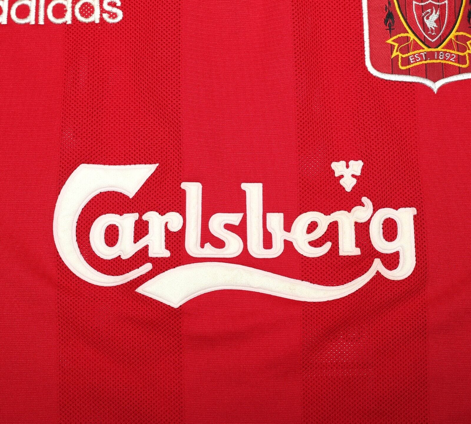 1995/96 FOWLER #23 Liverpool Vintage adidas Home Football Shirt Jersey (L/XL)