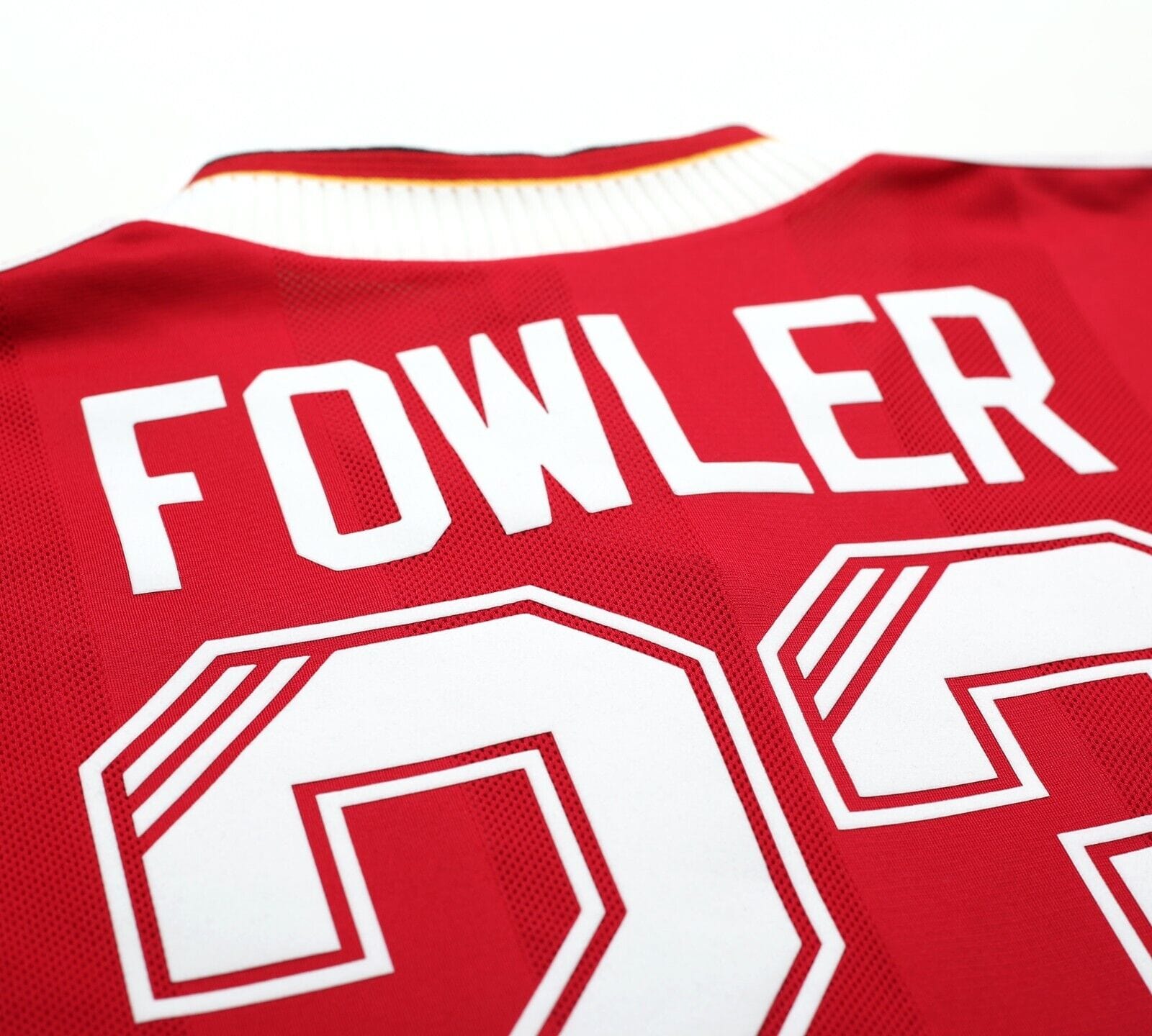 1995/96 FOWLER #23 Liverpool Vintage adidas Home Football Shirt Jersey (L/XL)