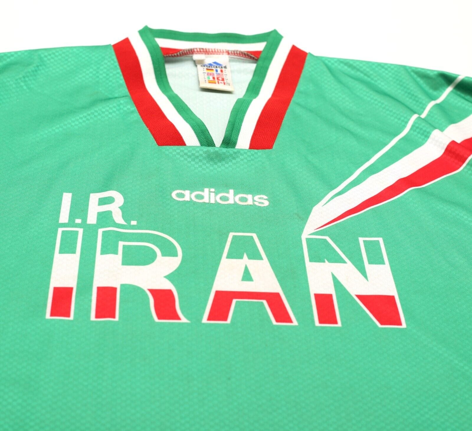 1995/96 IRAN Vintage adidas Third Football Shirt Jersey (L)