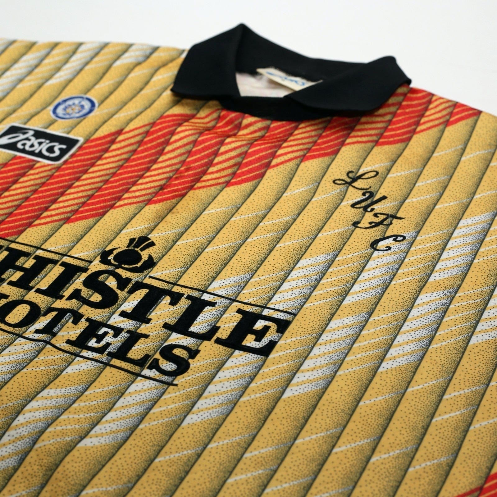 1995/96 Lukic #1 Leeds United Vintage Asics Goalkeeper Football Shirt (XL) GK