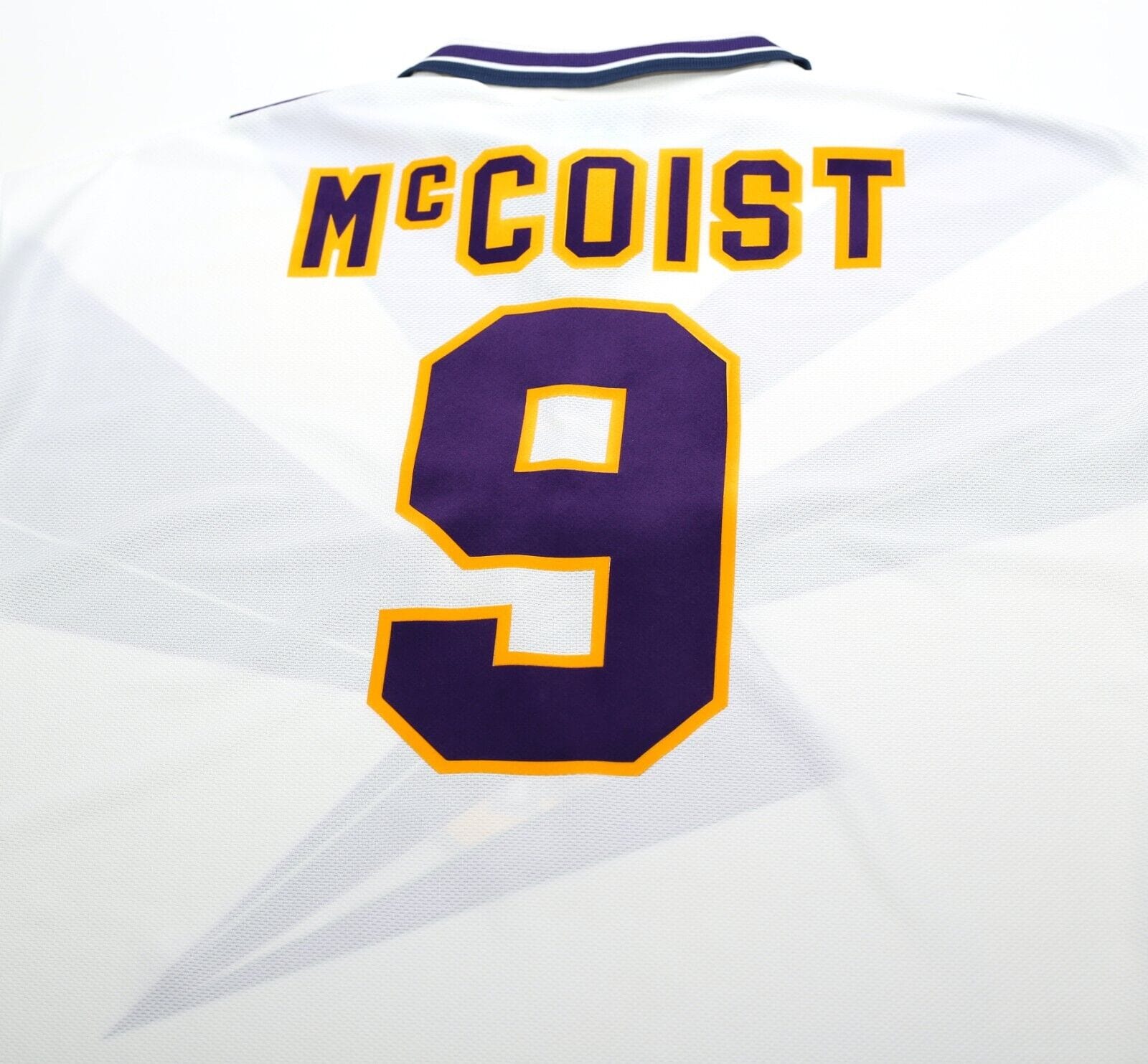 1995/96 McCOIST #9 Scotland Vintage Umbro Away Football Shirt (L) Euro 96