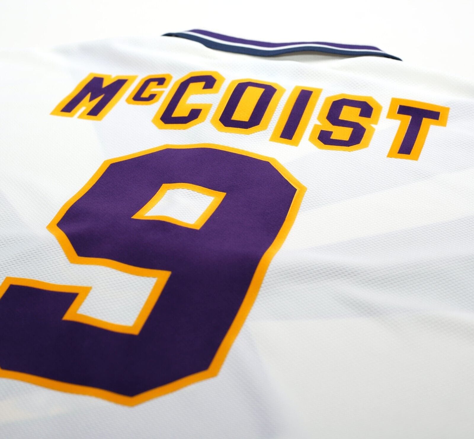 1995/96 McCOIST #9 Scotland Vintage Umbro Away Football Shirt (L) Euro 96