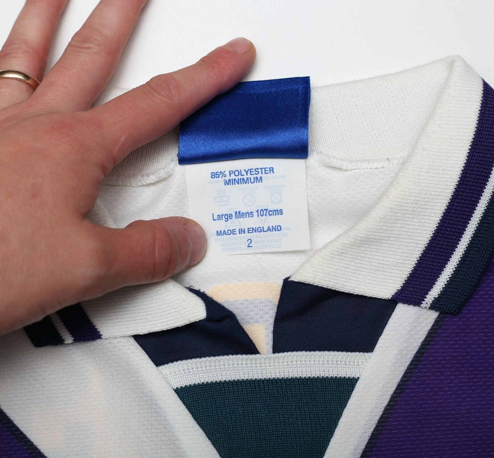 1995/96 McCOIST #9 Scotland Vintage Umbro Away Football Shirt (L) Euro 96