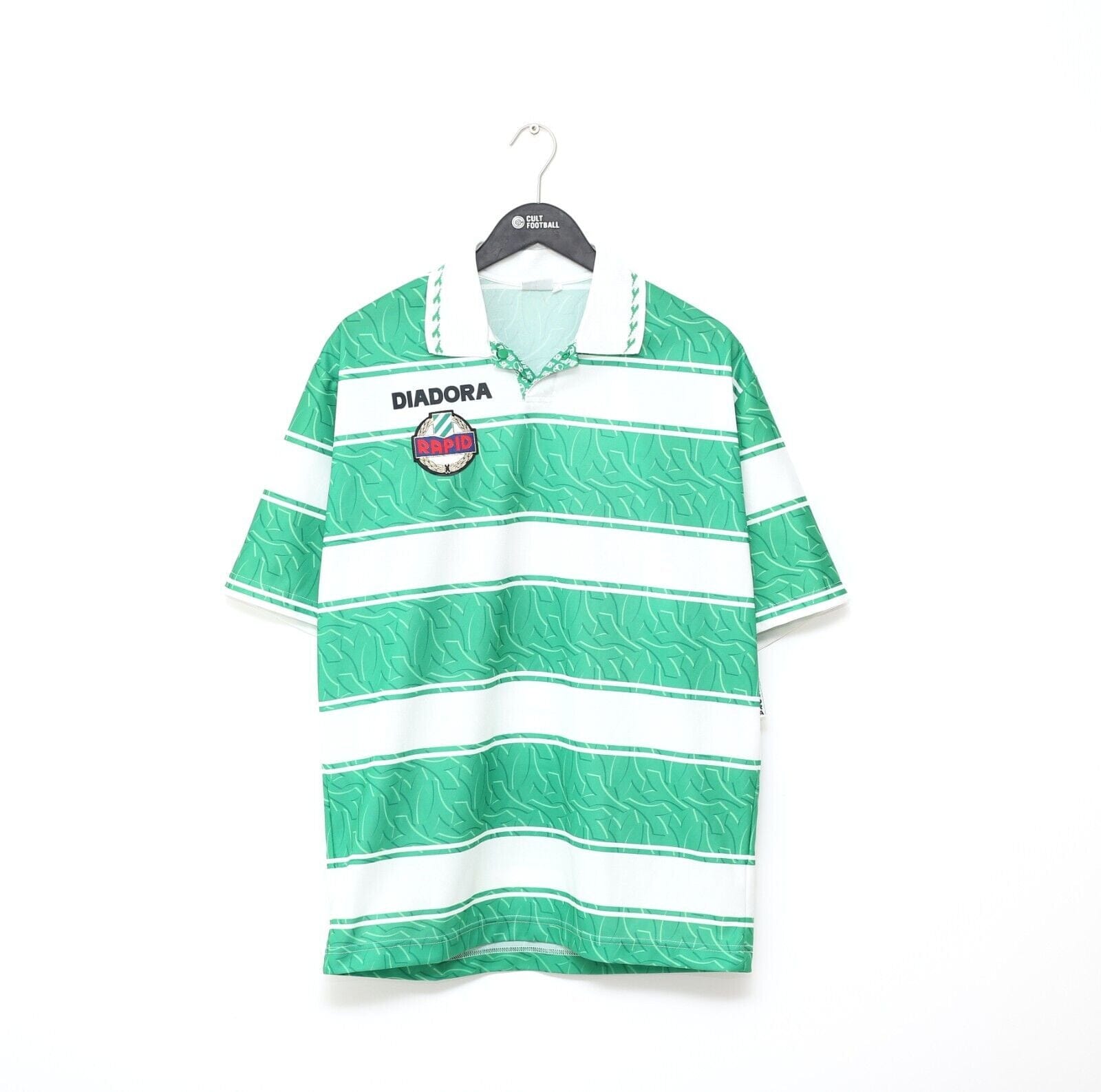1995/96 RAPID WIEN Vintage Diadora Home Football Shirt (L) #18
