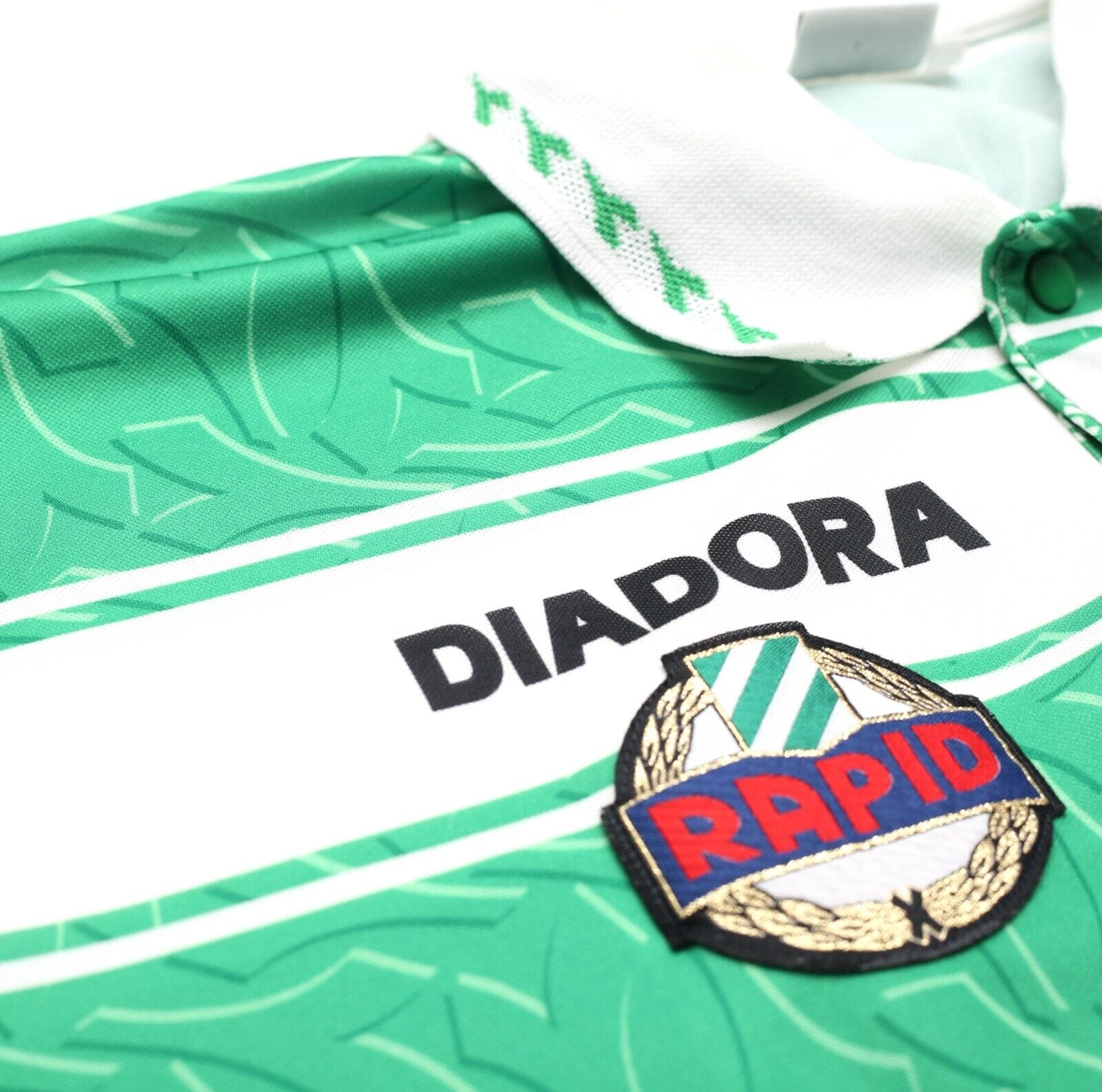 1995/96 RAPID WIEN Vintage Diadora Home Football Shirt (L) #18