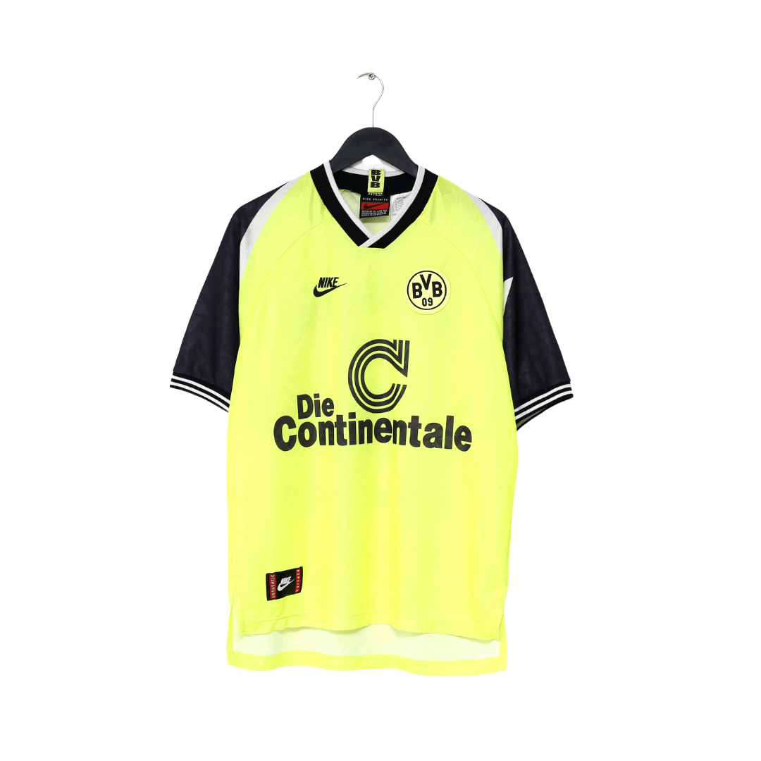 1995/96 SAMMER #6 Borussia Dortmund Vintage Nike Home Football Shirt (L)