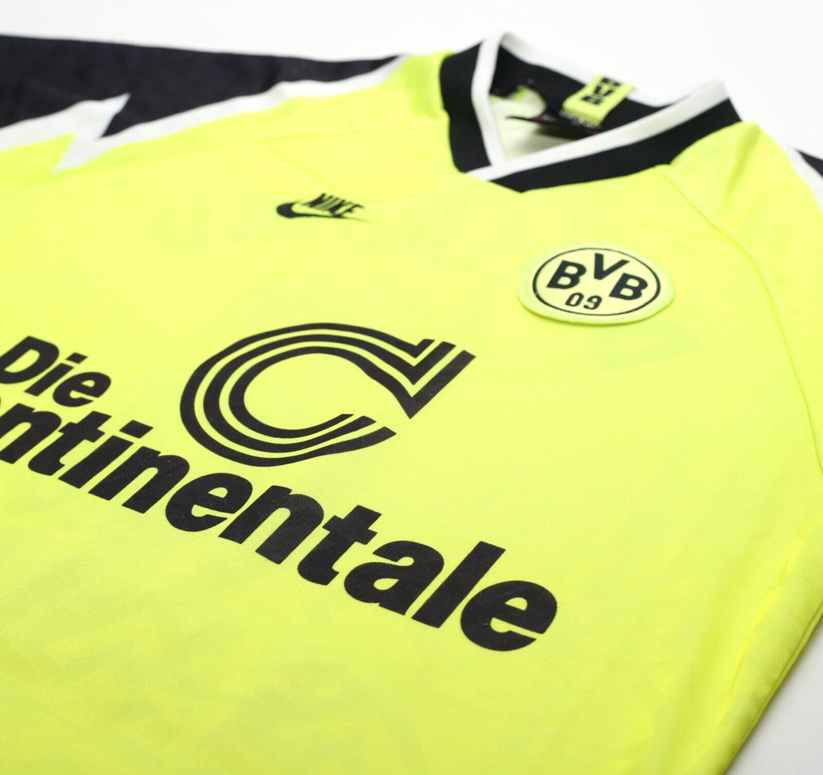 1995/96 SAMMER #6 Borussia Dortmund Vintage Nike Home Football Shirt (L)