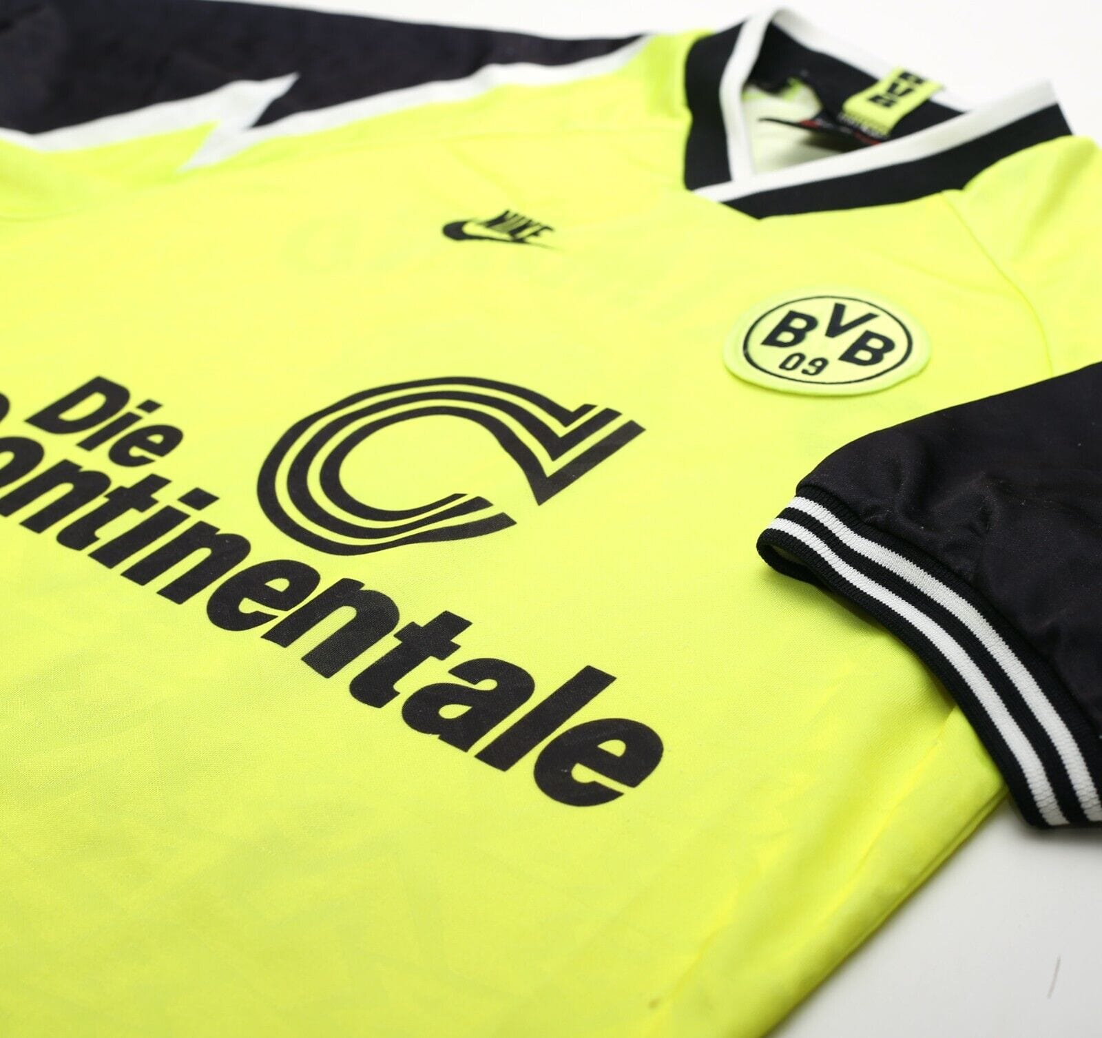 1995/96 SAMMER #6 Borussia Dortmund Vintage Nike Home Football Shirt (L)