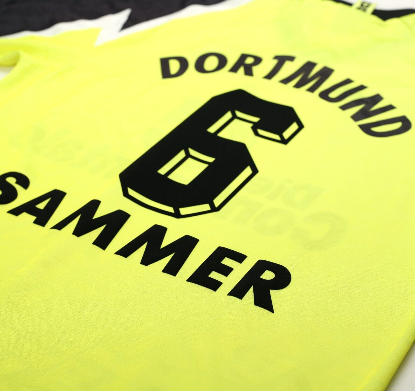 1995/96 SAMMER #6 Borussia Dortmund Vintage Nike Home Football Shirt (L)