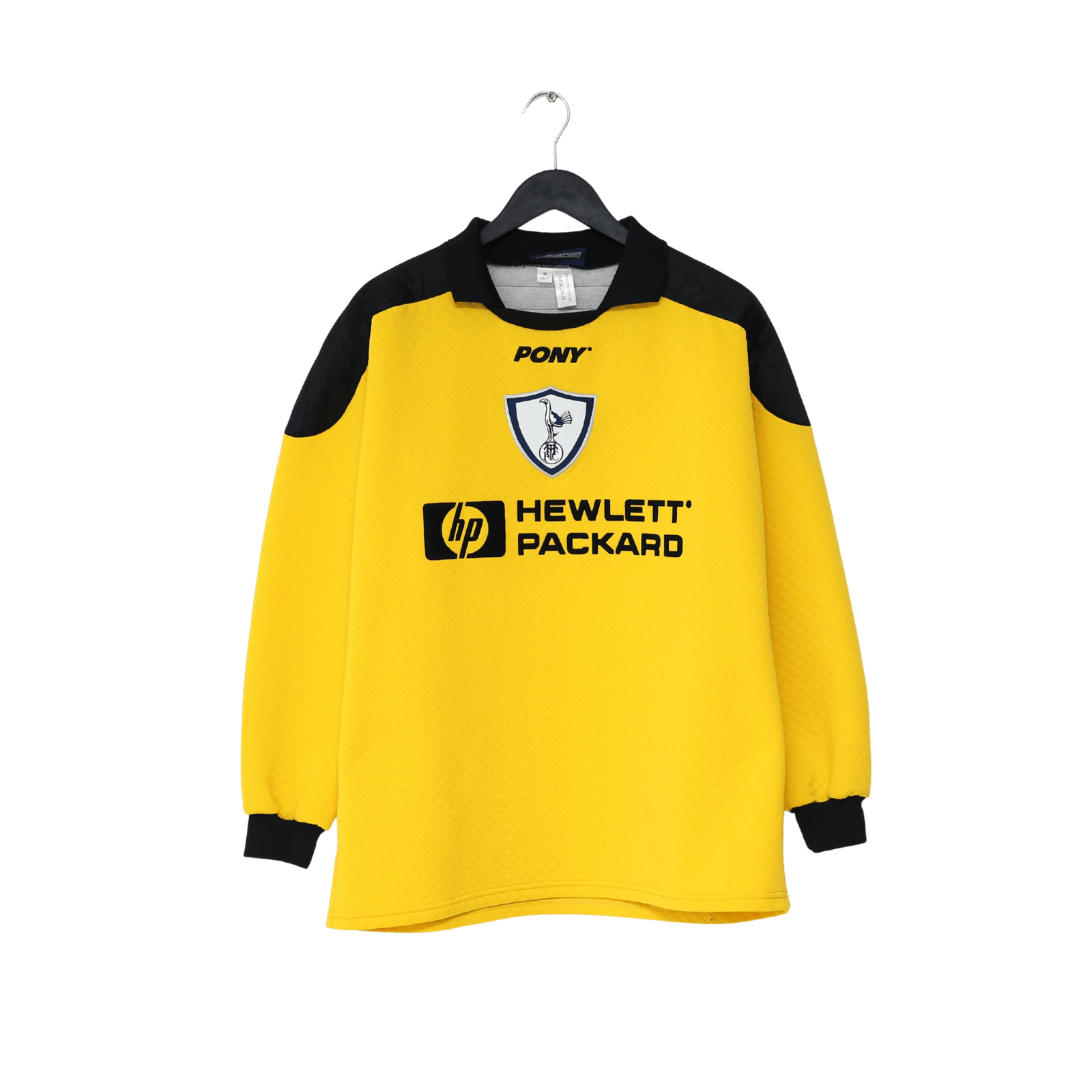 1995/96 WALKER #1 Tottenham Hotspur LS Vintage PONY GK Football Shirt (M)