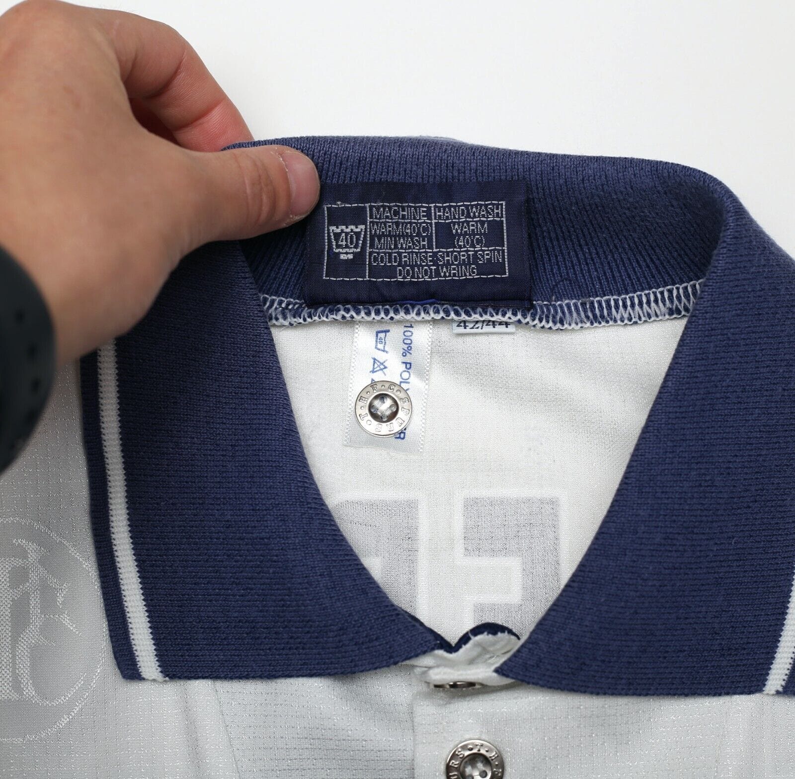 1995/97 ANDERTON #9 Tottenham Hotspur Vintage PONY Home Football Shirt (XL)